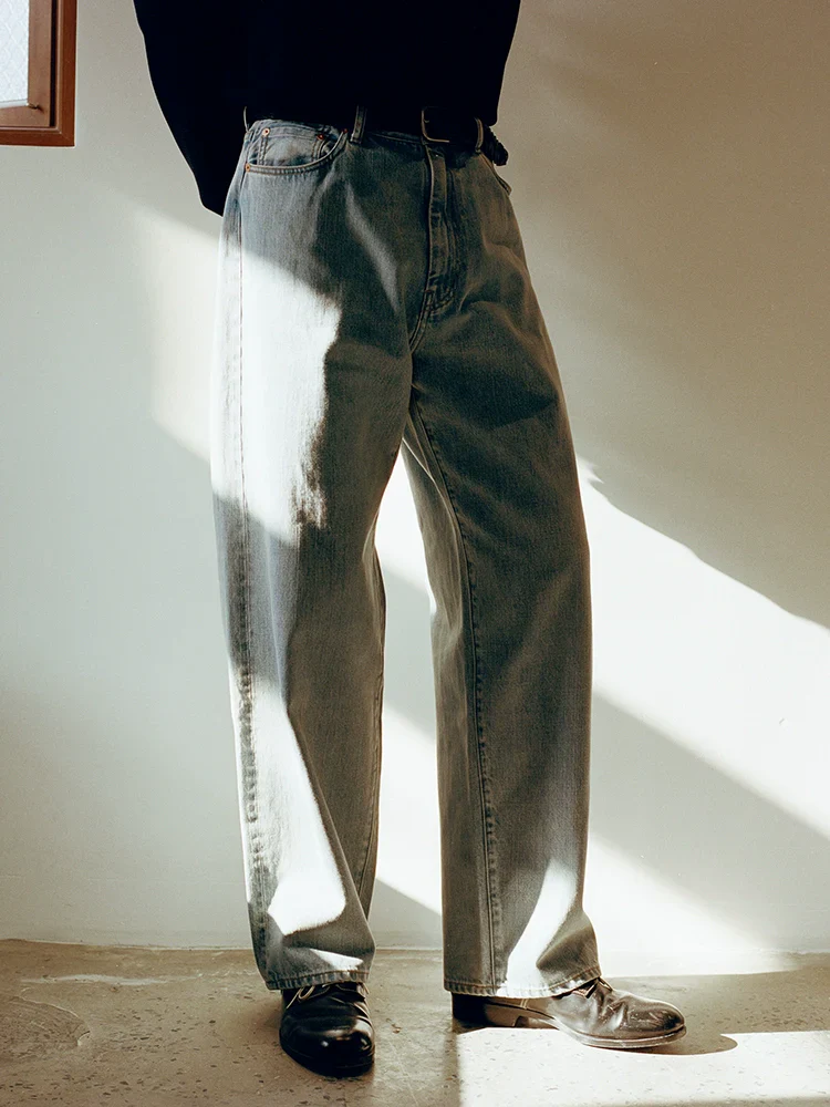 12.3oz Selvedge Loose Straight Jeans - Image 2