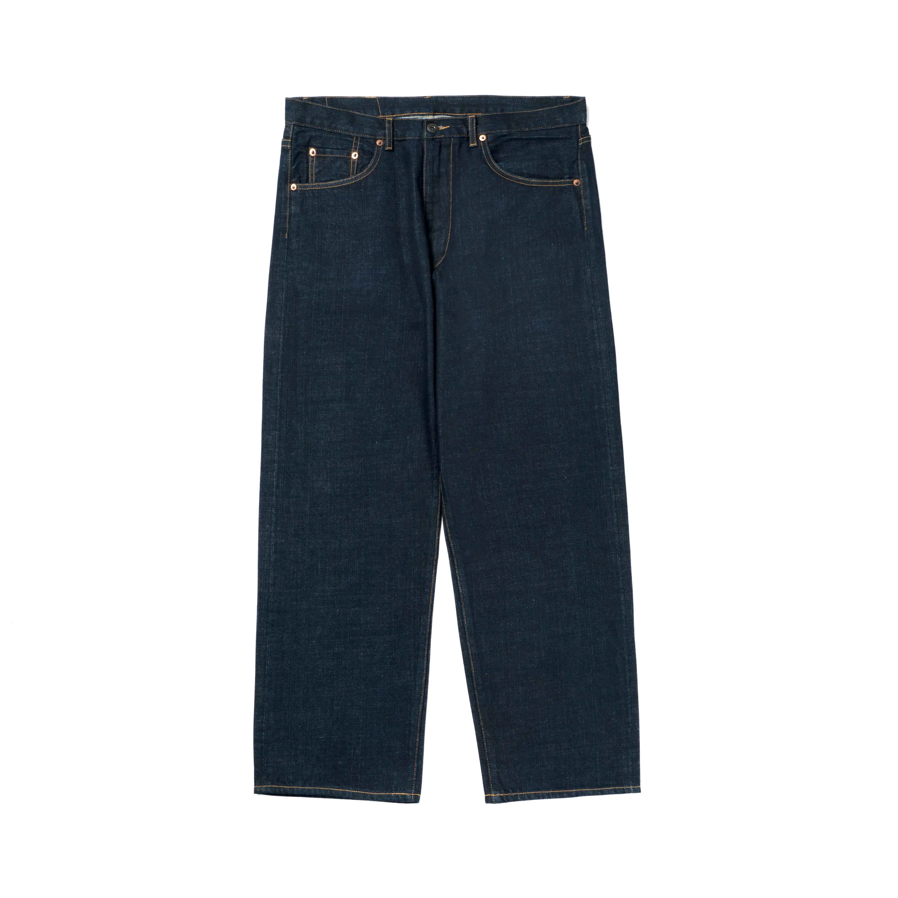12.3oz Selvedge Loose Straight Jeans - Image 7
