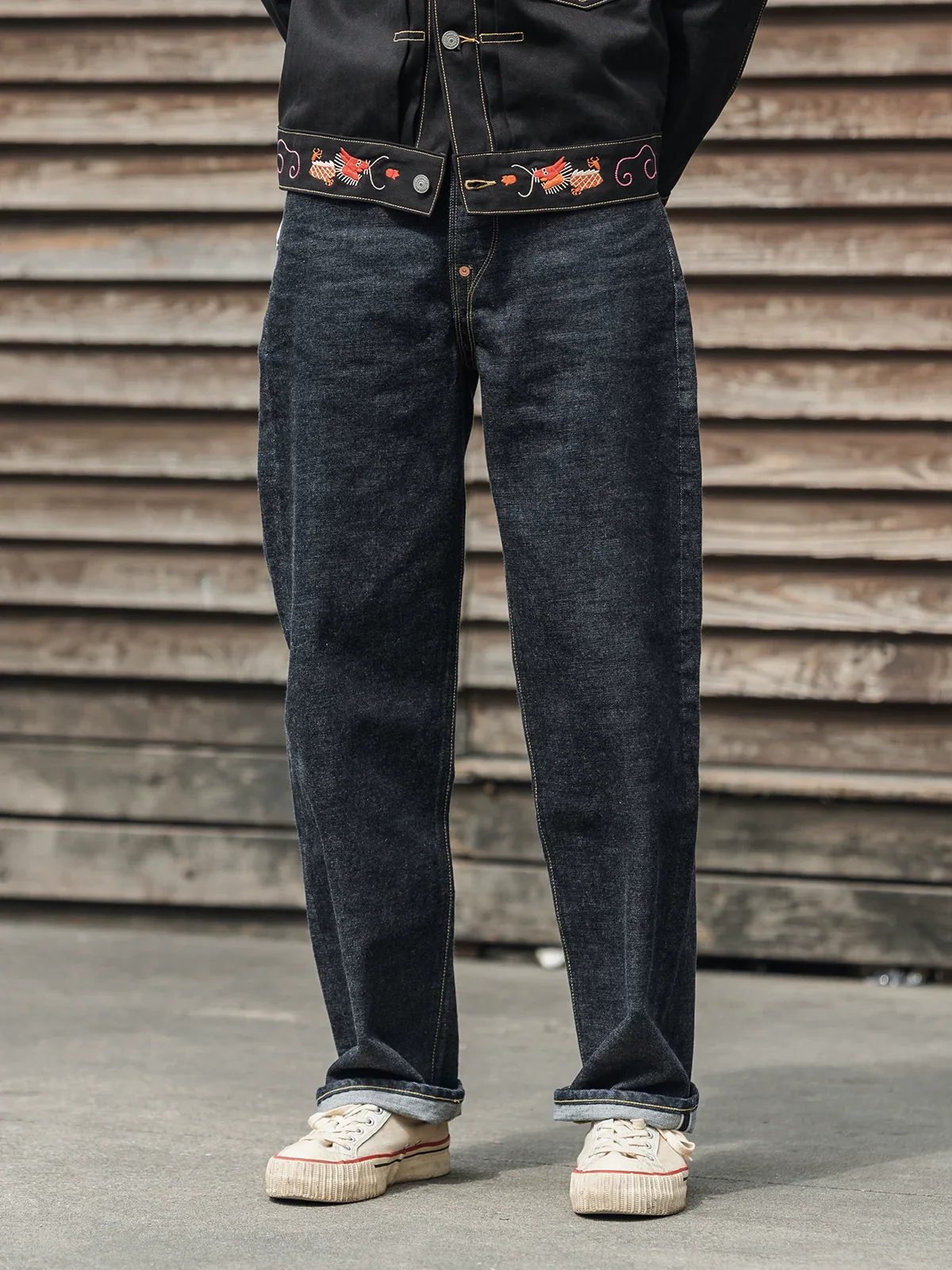 14.5oz Selvedge Straight Jeans