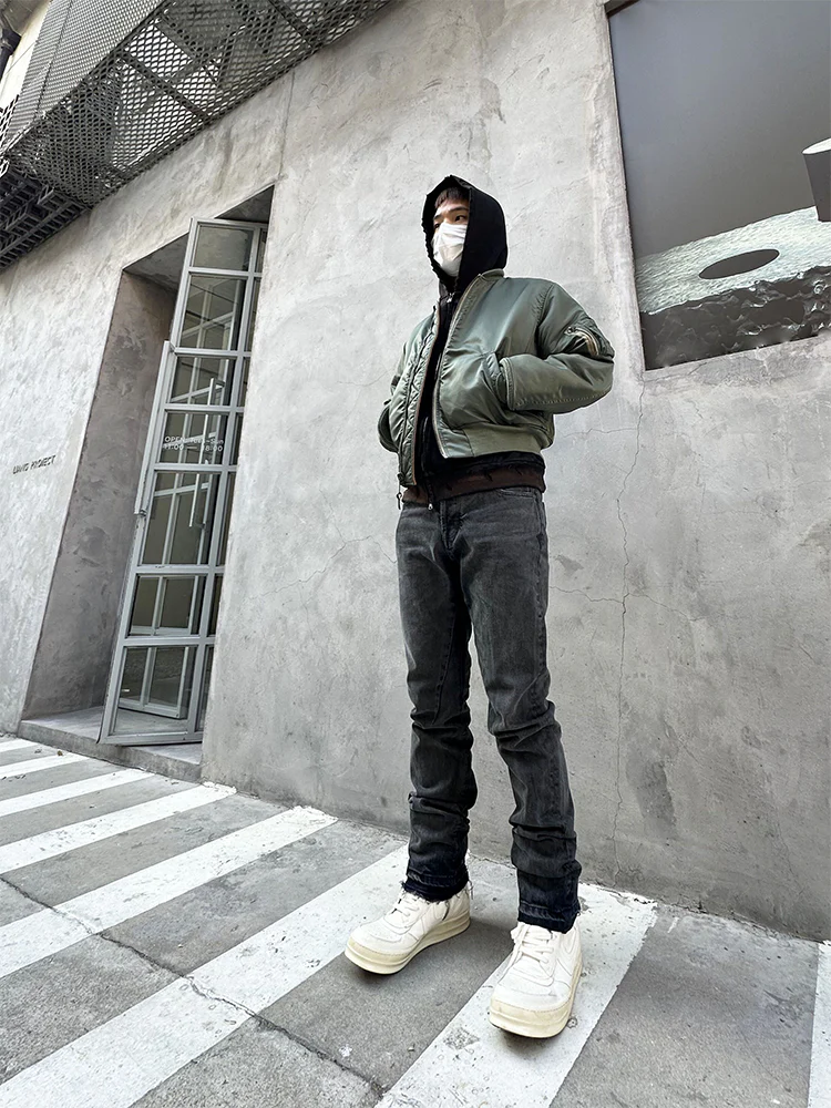 14oz Okayama Charcoal Jeans - Image 4