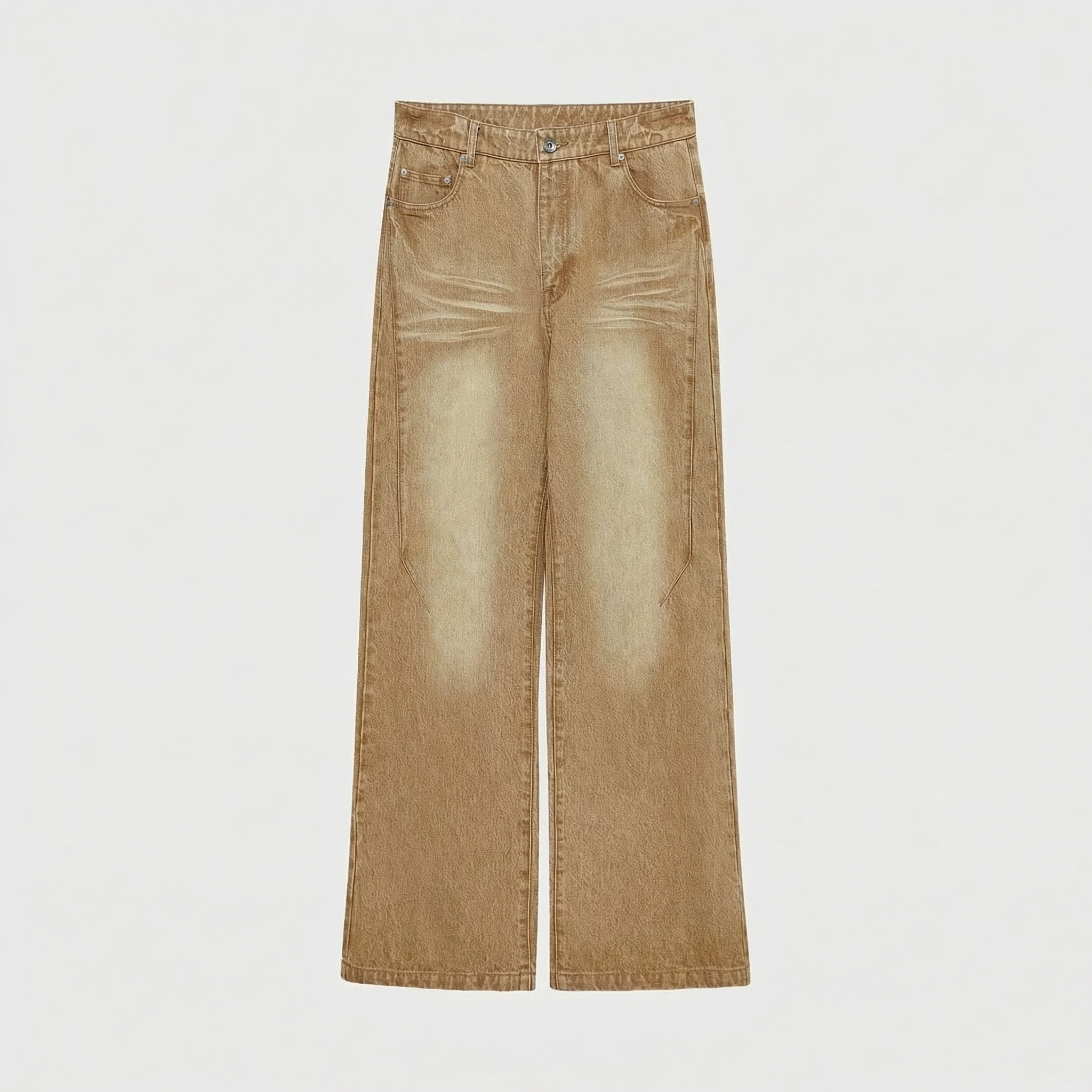 14oz Turkish Denim Flare Jeans & Column Skirt - Image 7