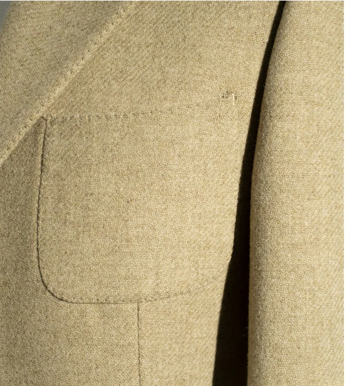 1930s Heavyweight Wool Blazer - Image 10