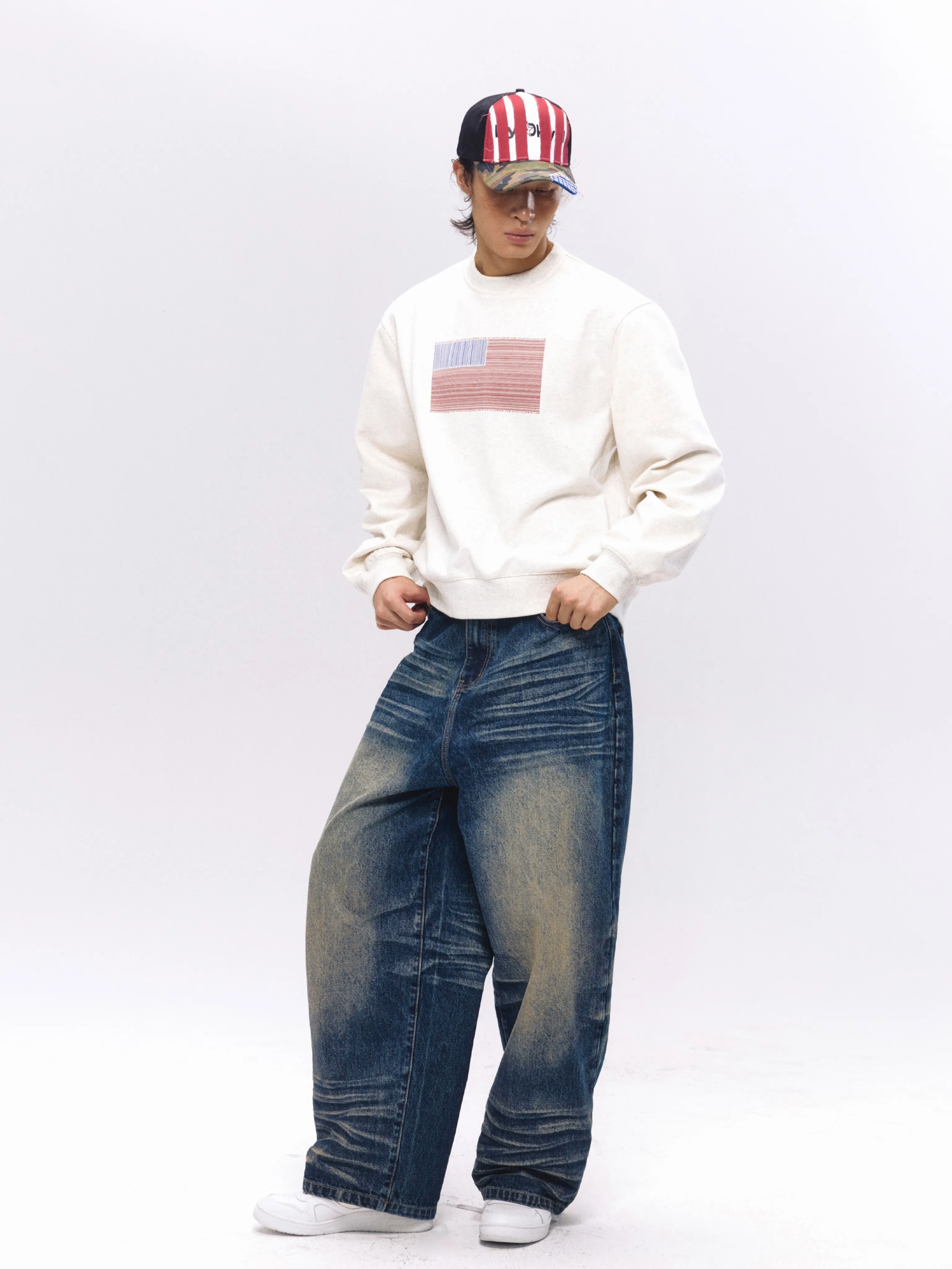 2024 QR Code Print Sweatshirt - Image 4