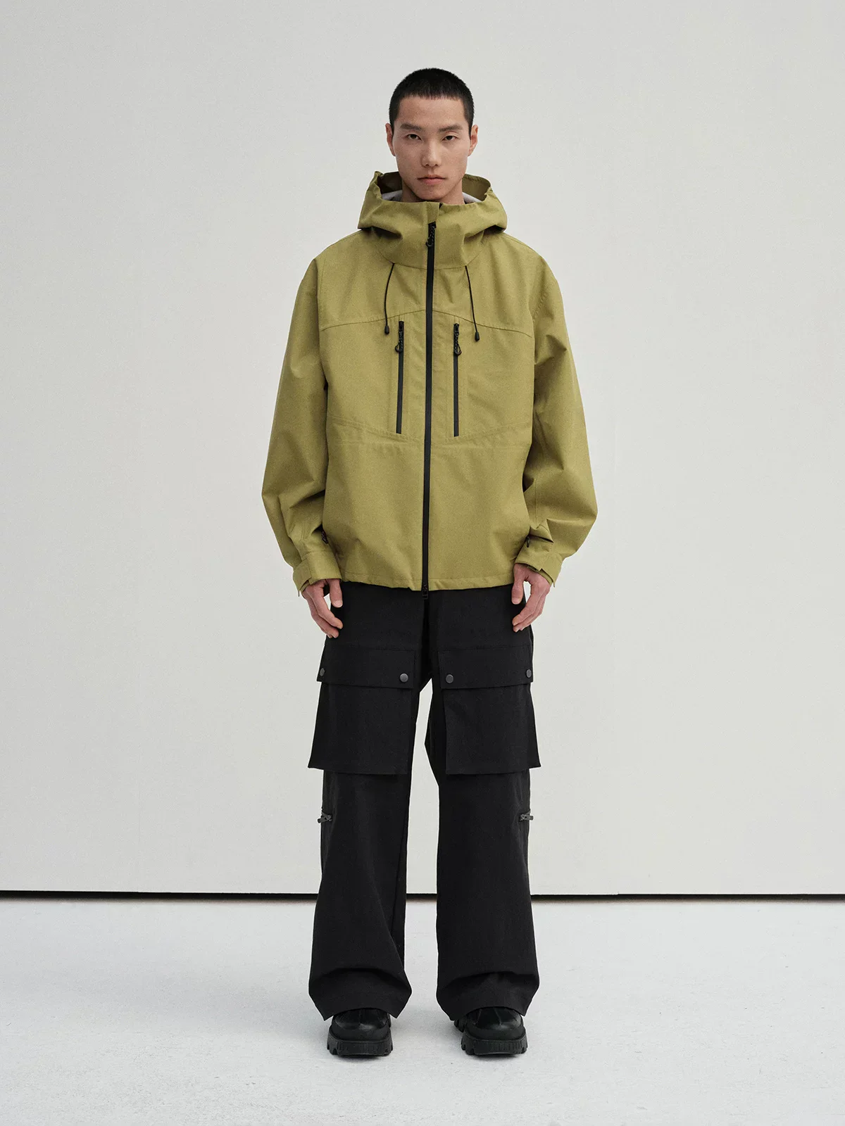 3-Layer TPU Hardshell Hooded Jacket