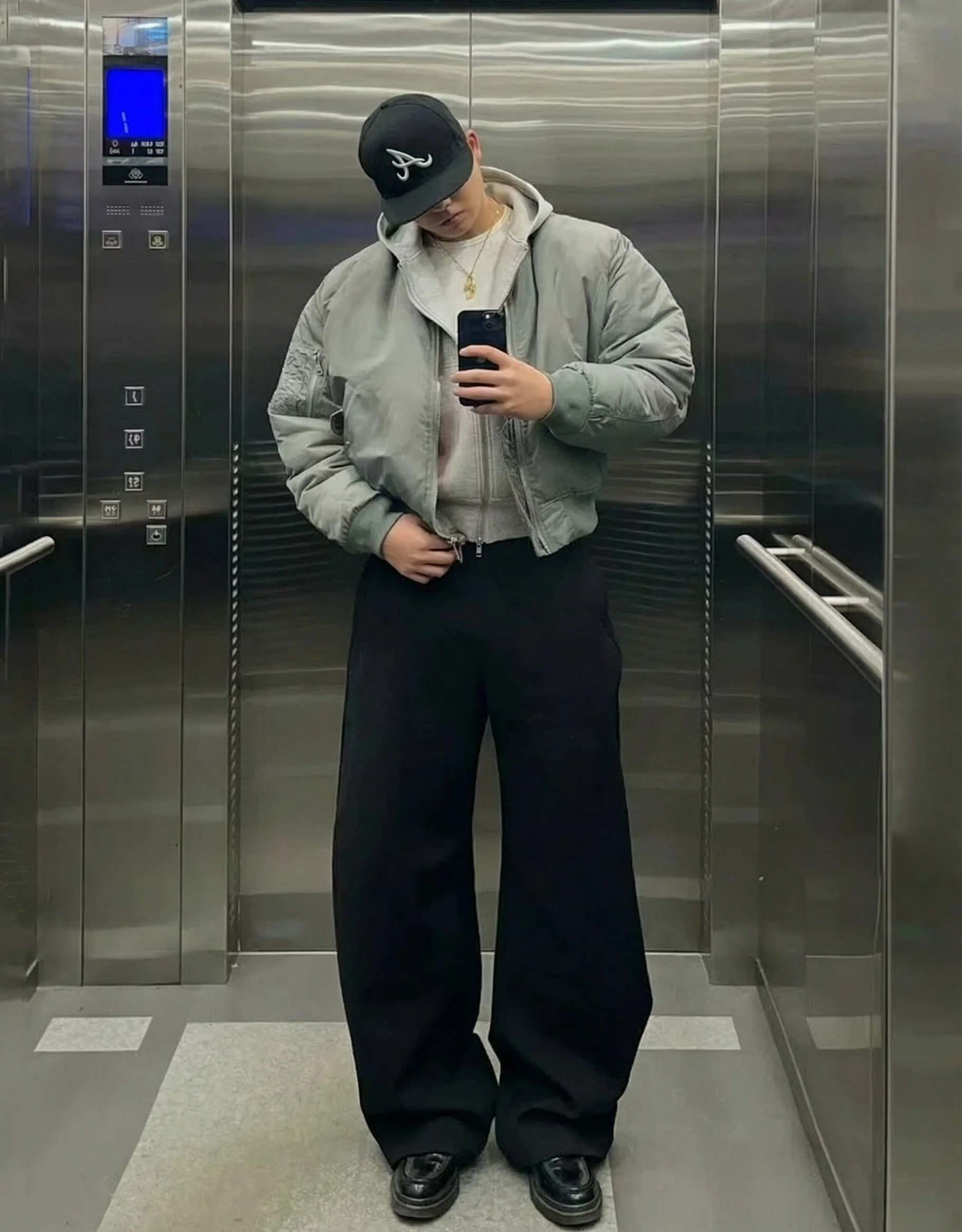 370G Spacer Wide-Leg Sweatpants - Image 3