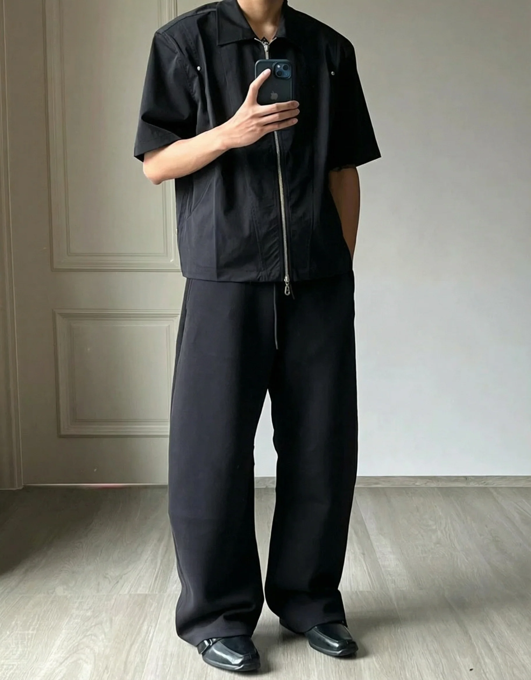 370G Spacer Wide-Leg Sweatpants - Image 4