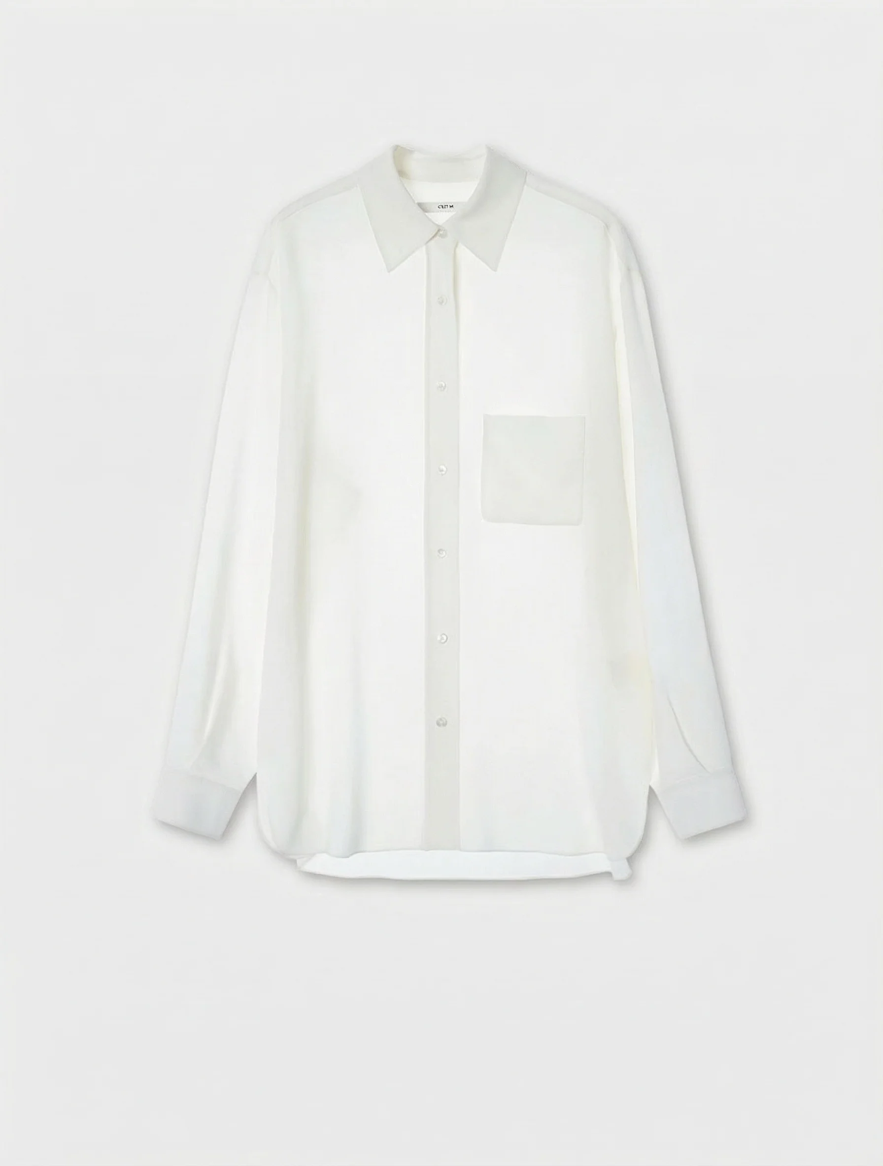 38mm Heavyweight Mulberry Silk Long Shirt