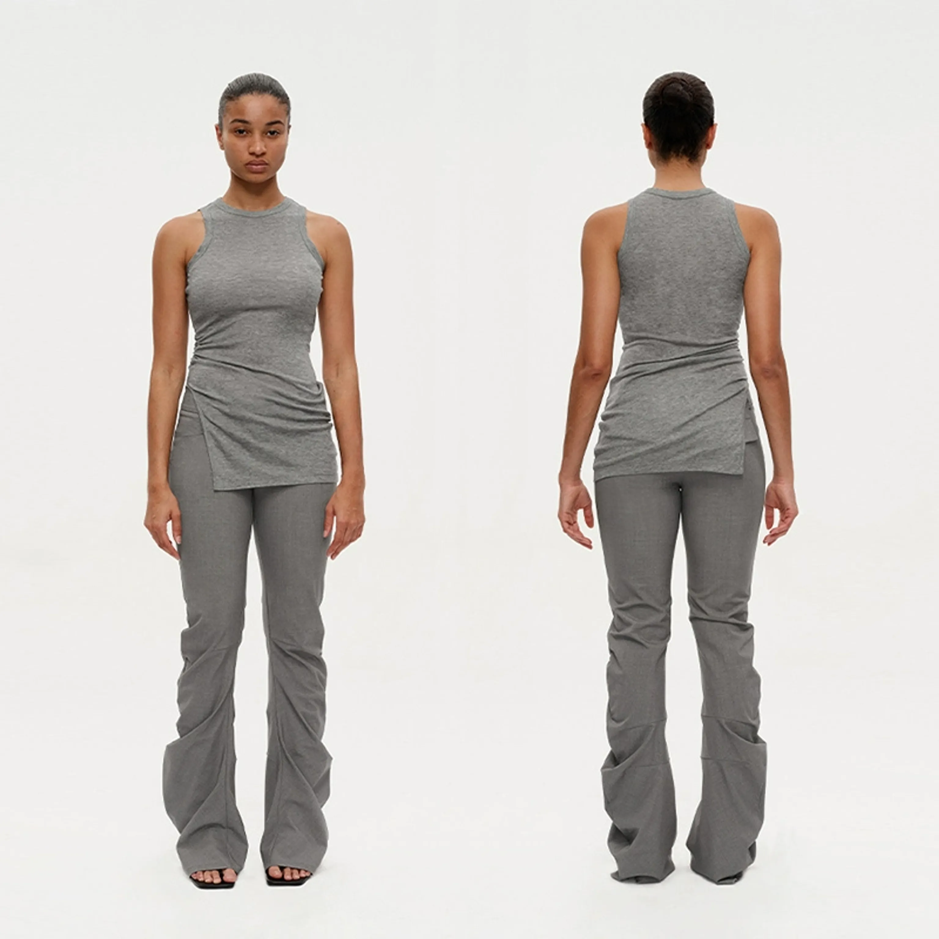 3D-Cut Flared Pants - Image 6