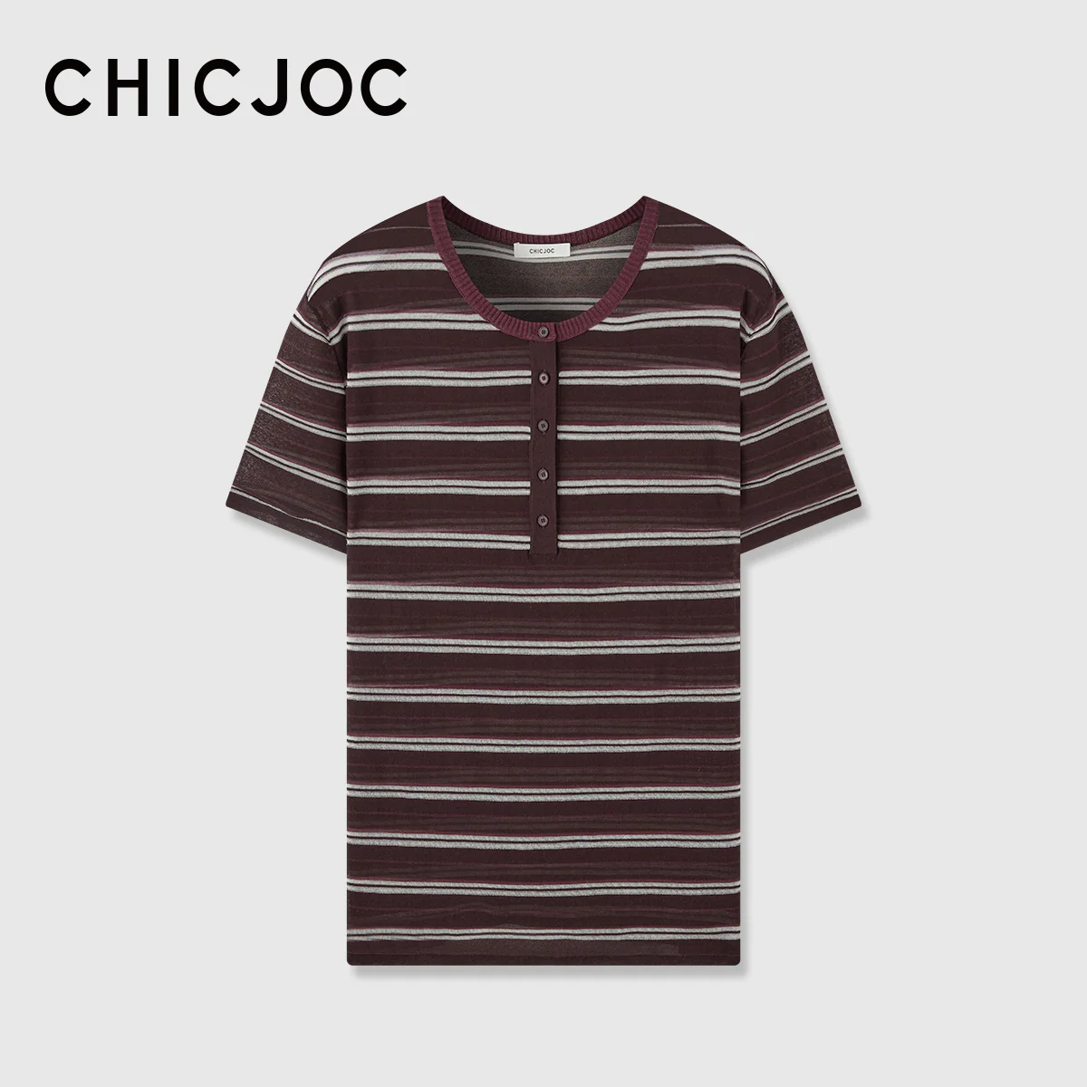 3DStripeCoolCottonKnitTee - Image 7