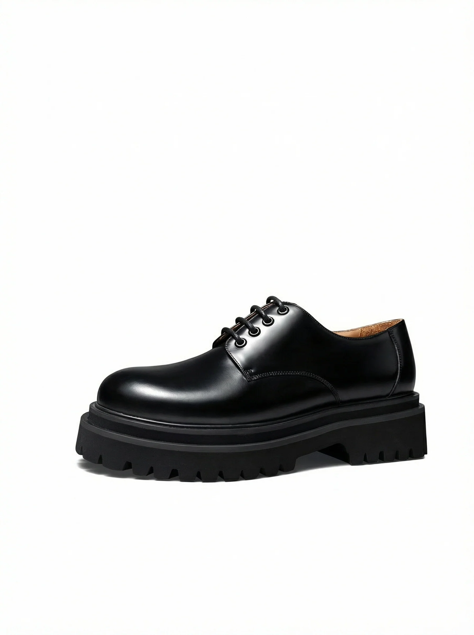 5 cm Lift Leather Lug Derby - Image 4