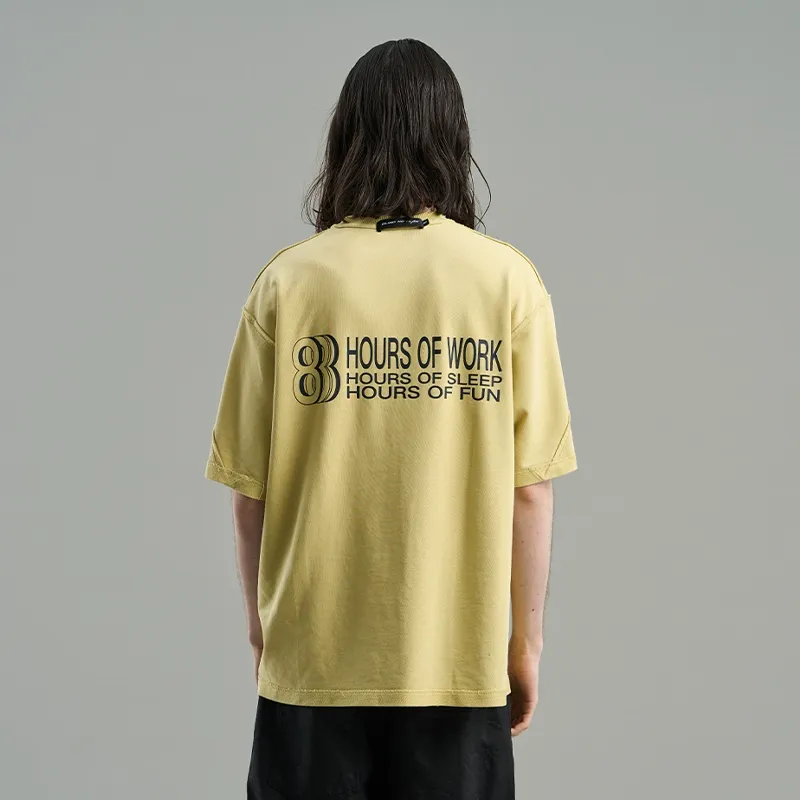 8 Hours Graphic Tee - Image 6