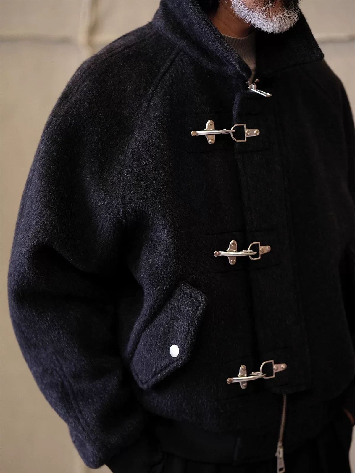 900g Wool Flight Jacket