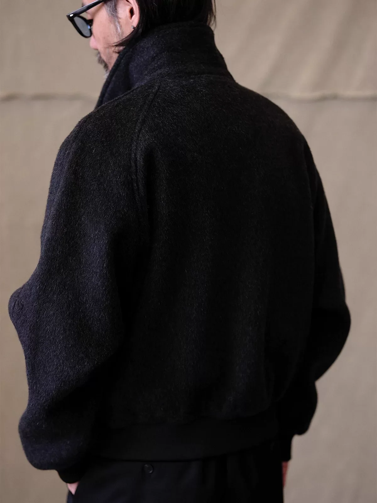 900g Wool Flight Jacket - Image 4