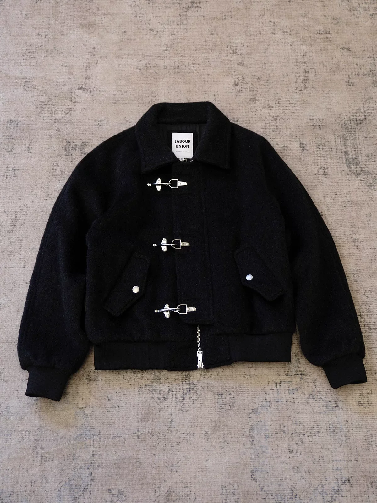 900g Wool Flight Jacket - Image 6