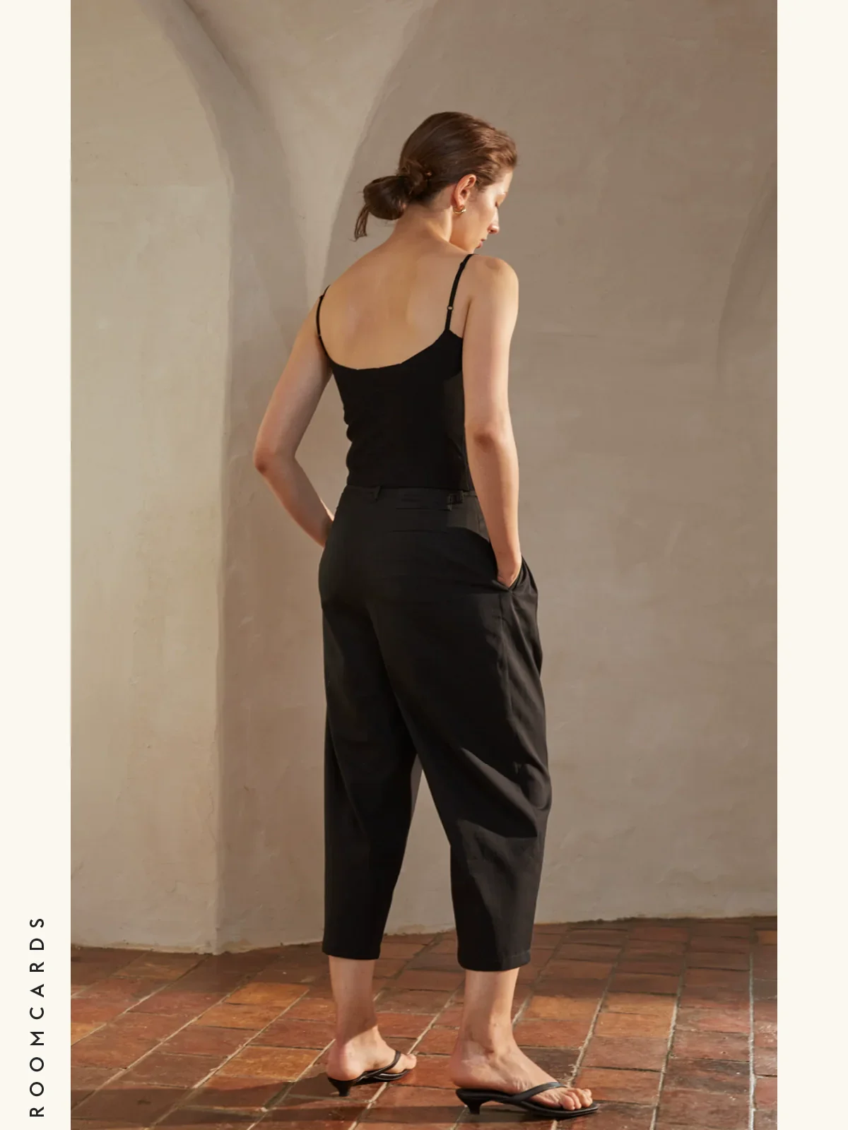 Abstract Floral Knit Camisole - Image 3