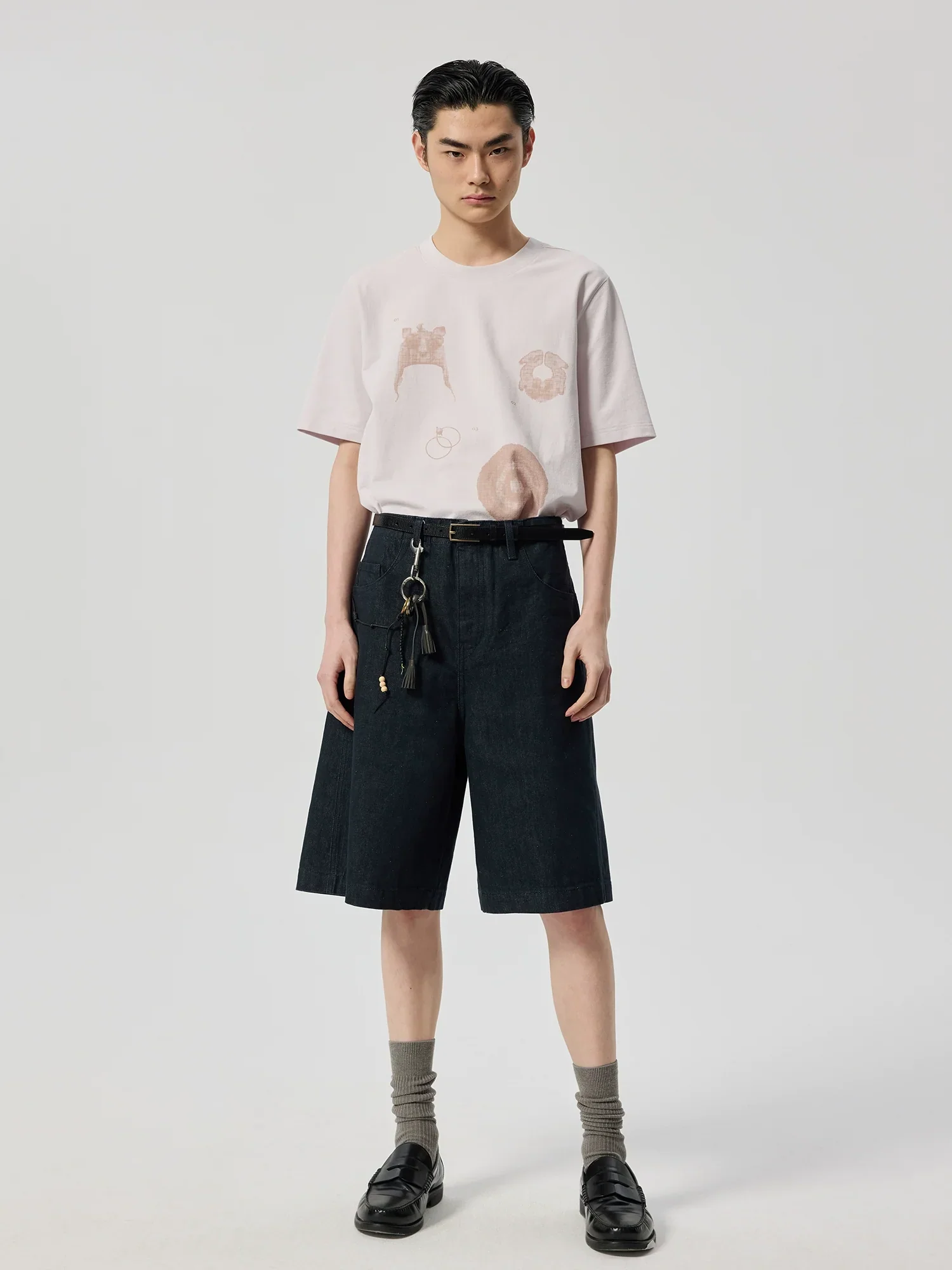 Abstract Motif Relaxed T-Shirt - Image 2