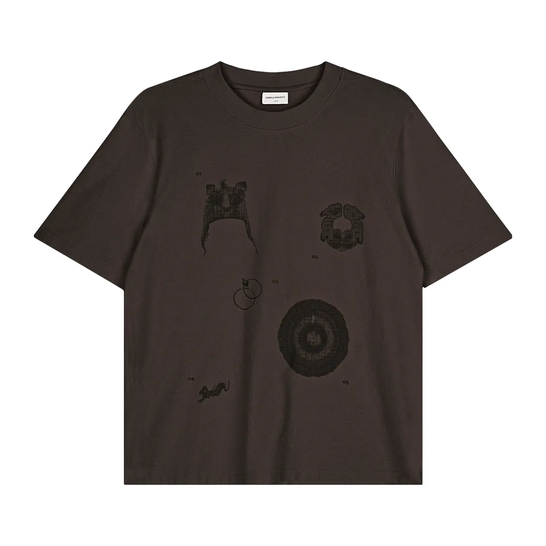 Abstract Motif Relaxed T-Shirt - Image 5