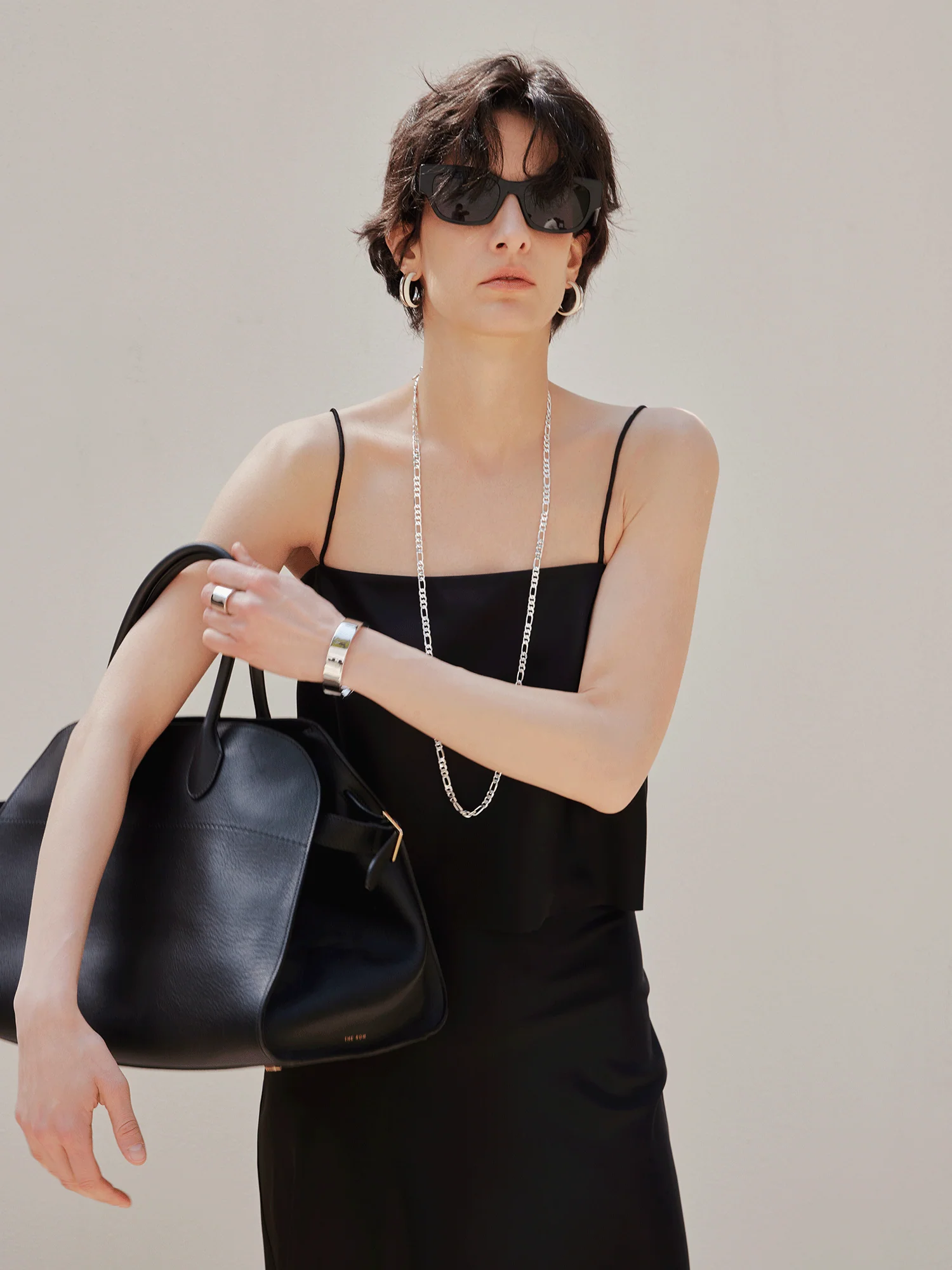 Acetate Bias-Cut Spaghetti-Strap Set - Image 2
