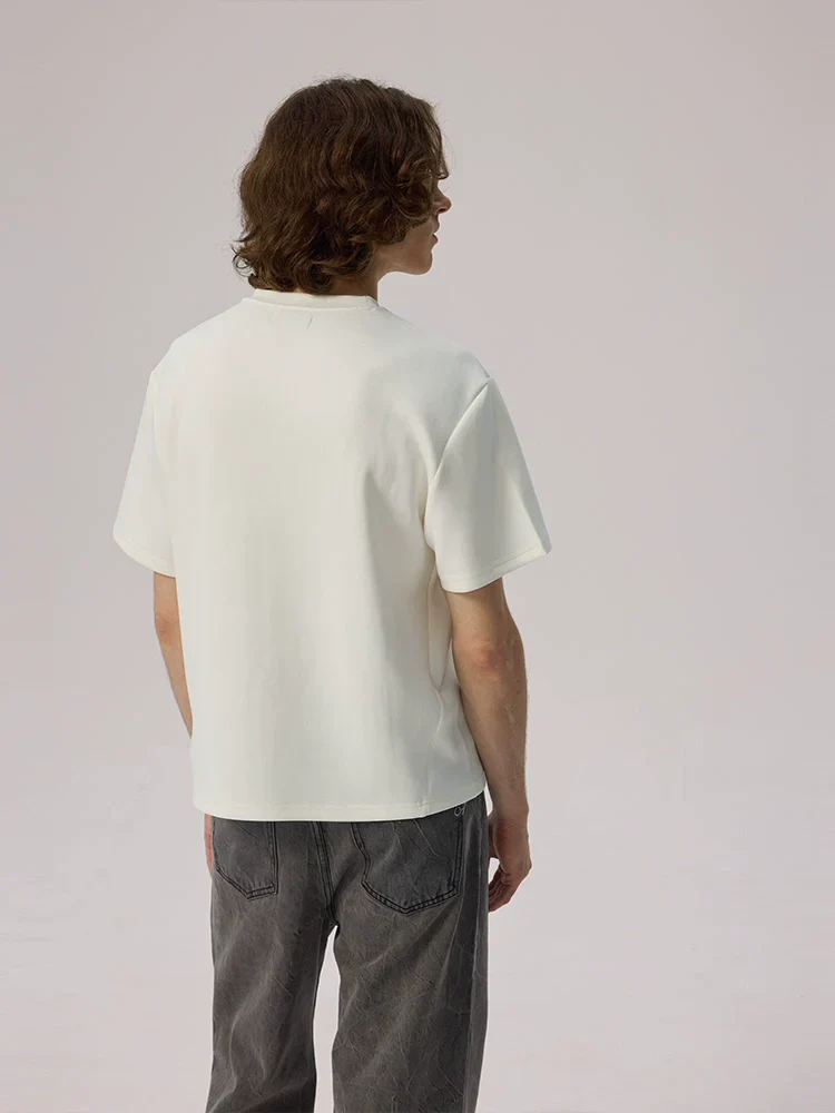 Acetate-Blend Tricolor Crew Neck Tee - Image 4