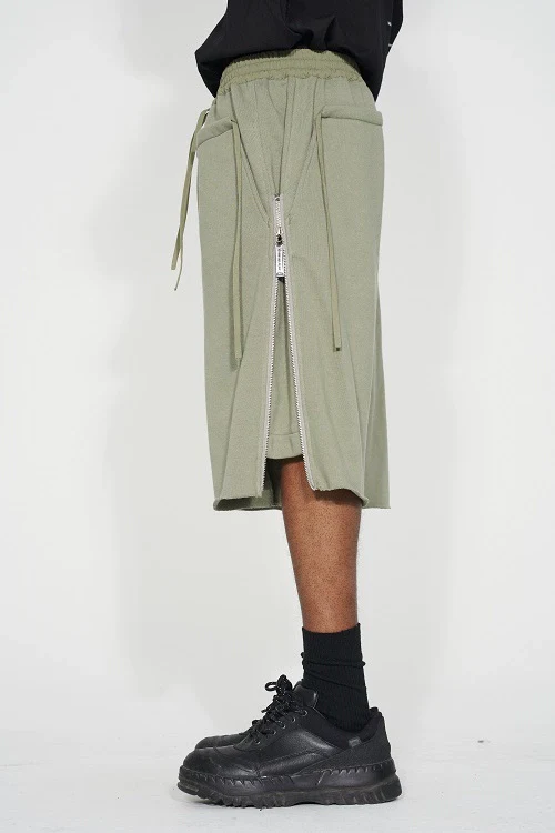 Adjustable Three-Way Zip Shorts - Image 2