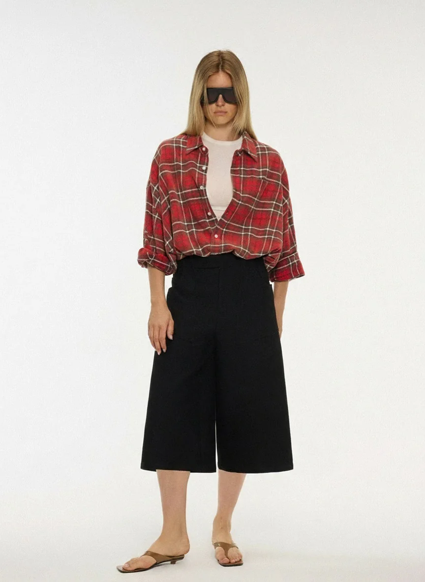 Adjustable Waist Culottes - Image 6