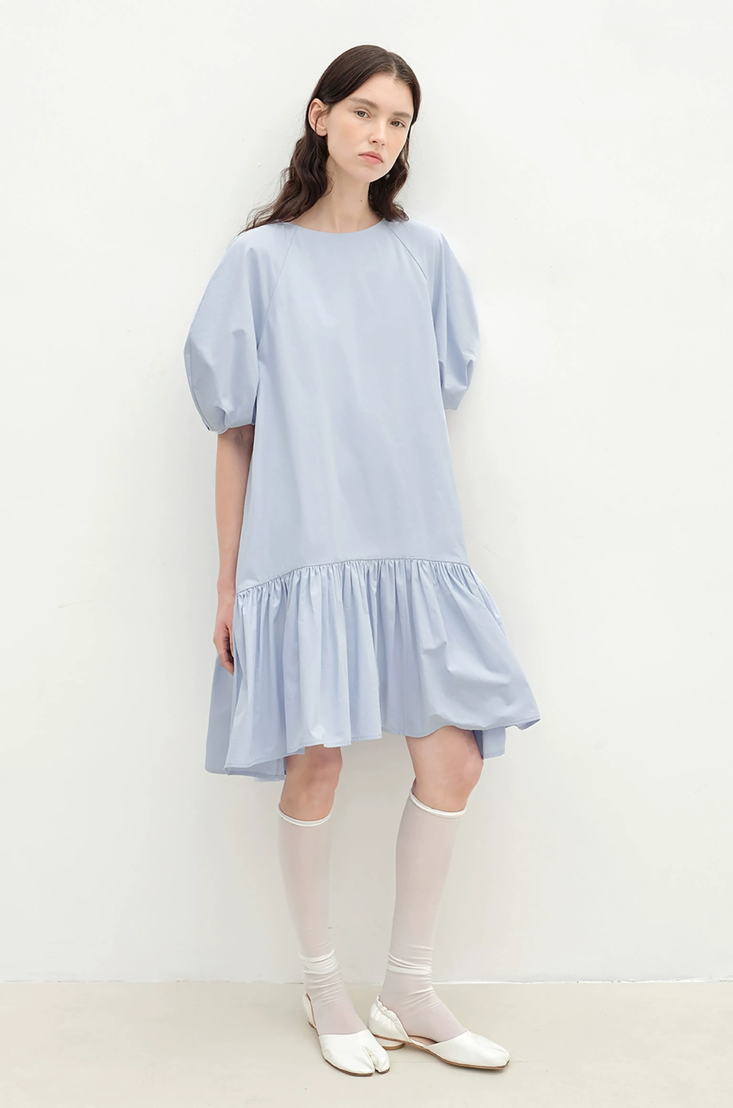 Ailande Puff Sleeve Dress - Image 11