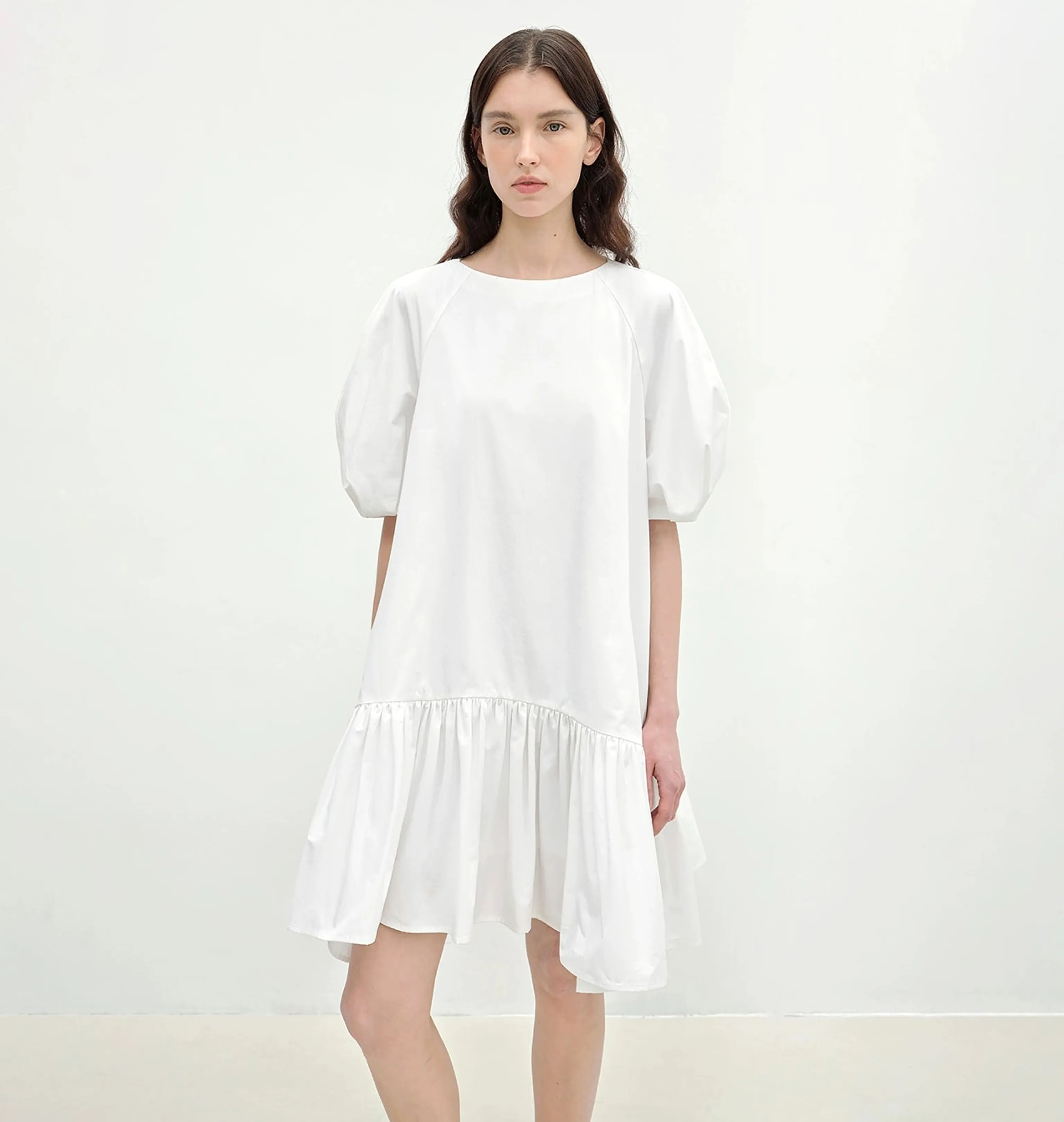Ailande Puff Sleeve Dress - Image 13