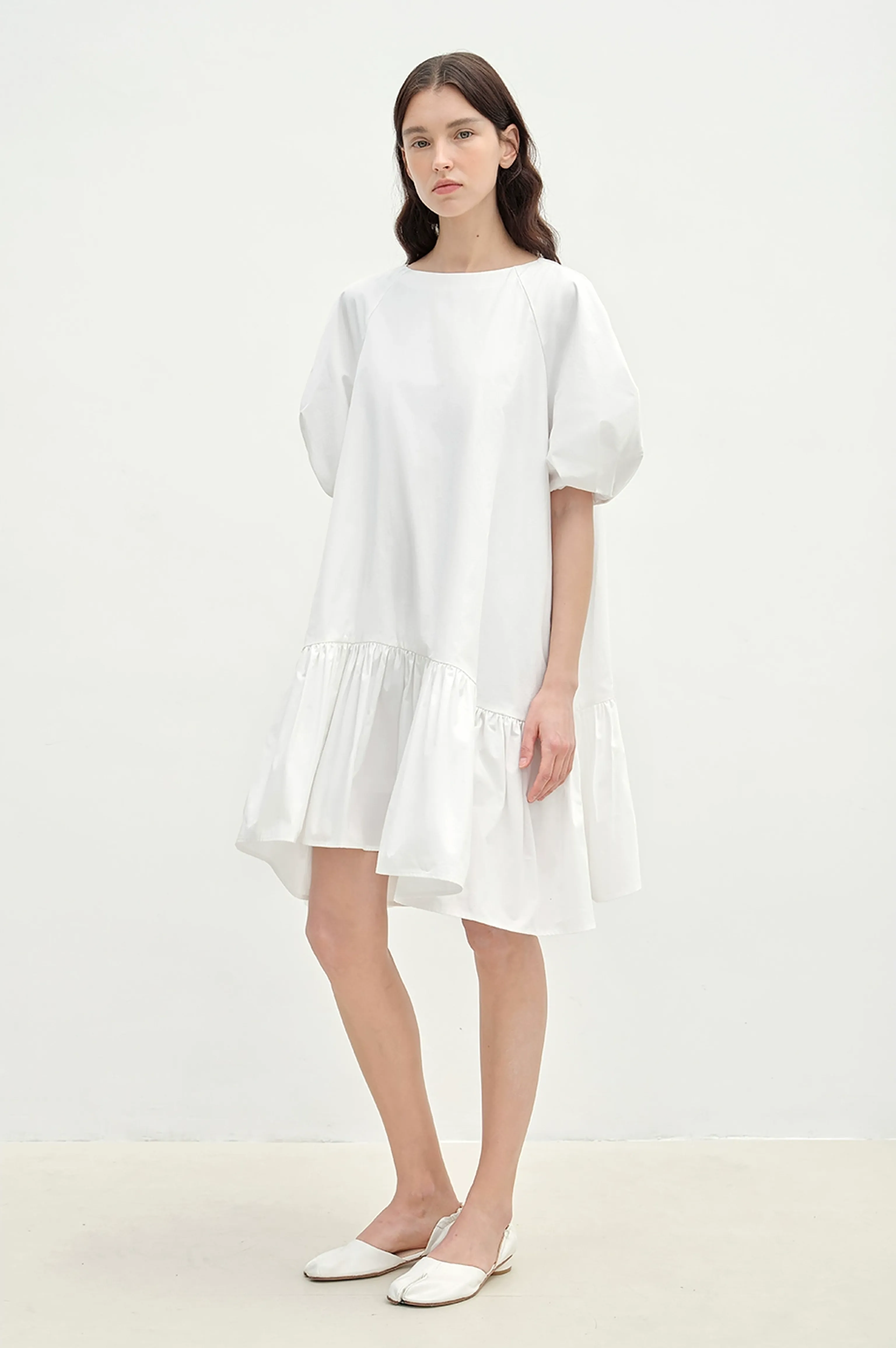 Ailande Puff Sleeve Dress - Image 2