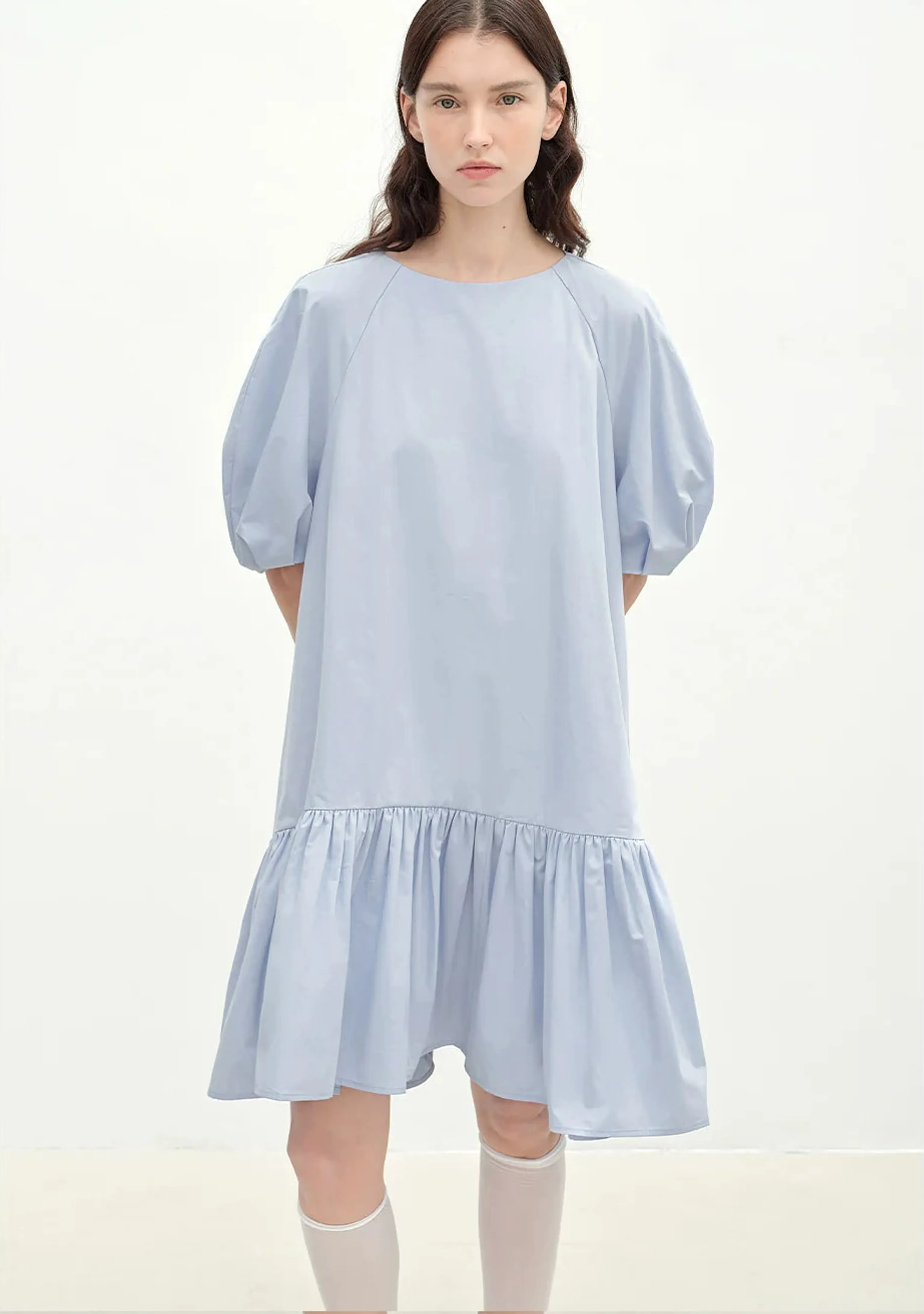 Ailande Puff Sleeve Dress - Image 3