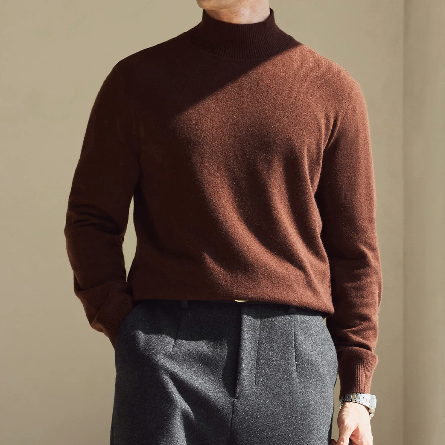 Alashan Cashmere Mock-Neck Sweater - Image 6