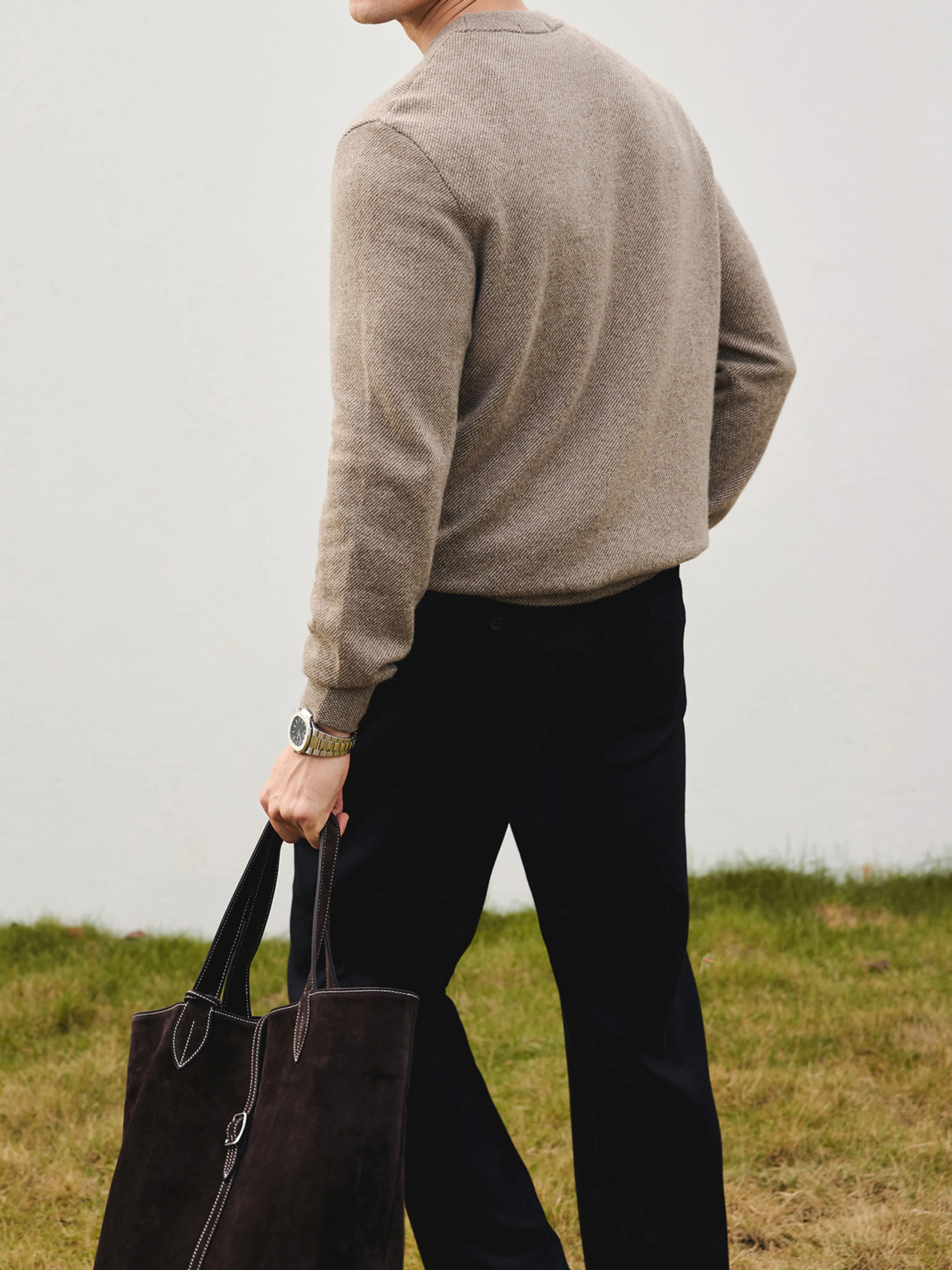 Alashan Pure Cashmere Crewneck - Image 3