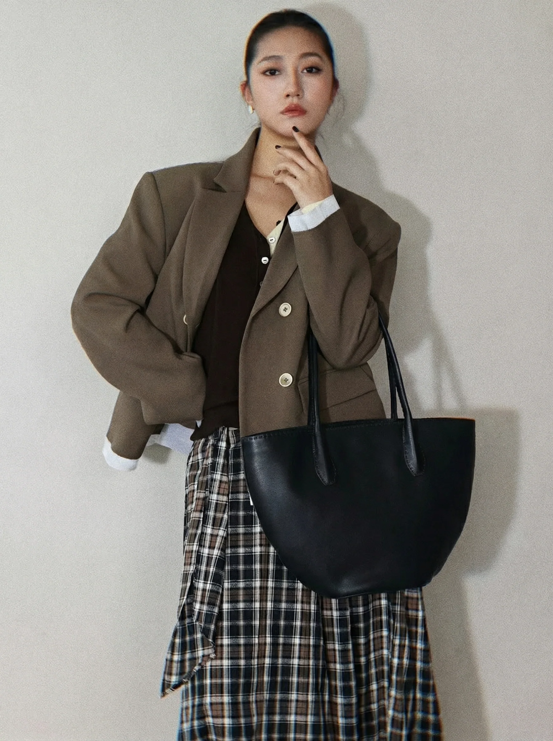 Alger Italian Saddle Leather Tote - Image 3