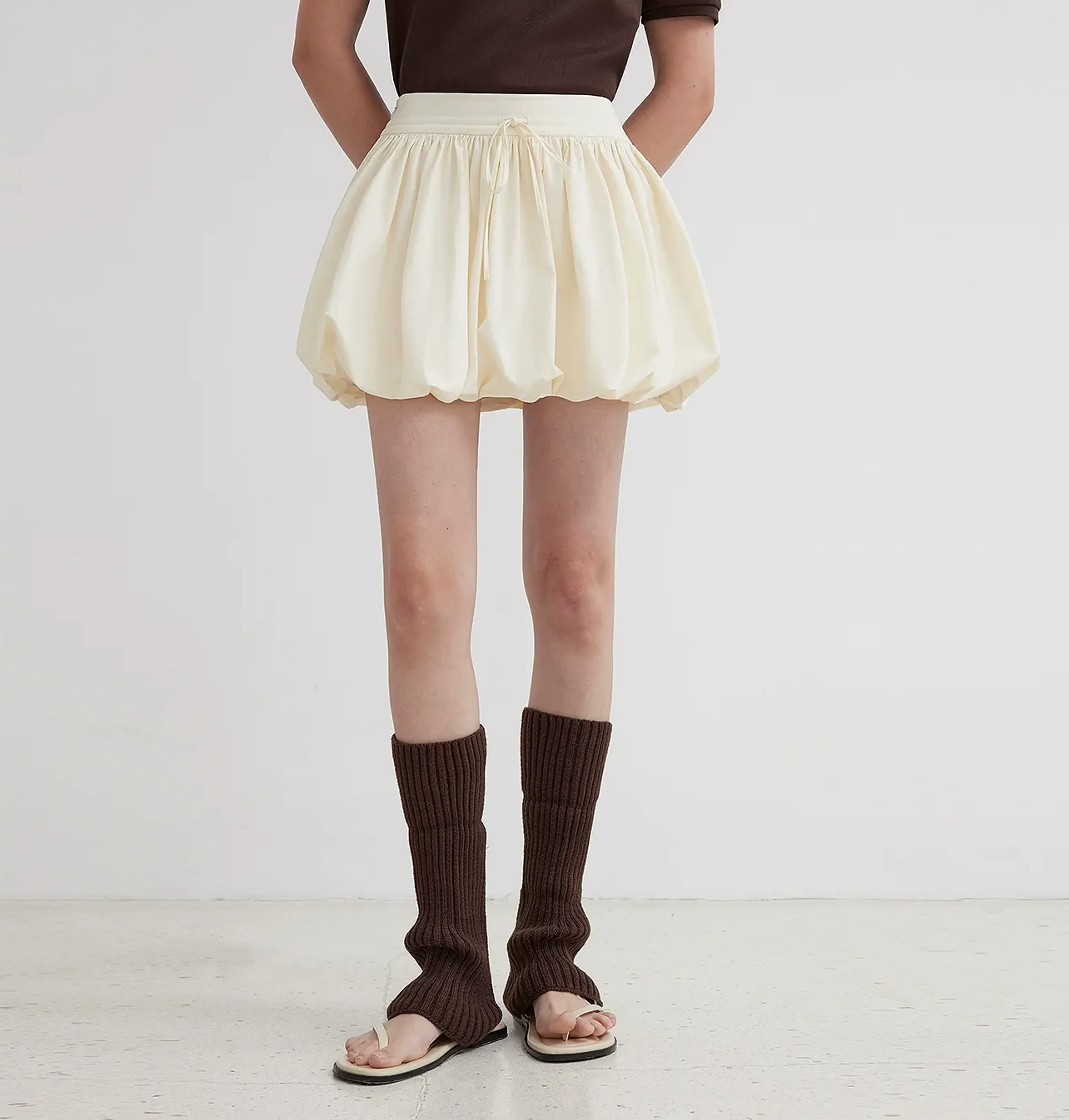Alice A-Line Bubble Mini Skirt - Image 7
