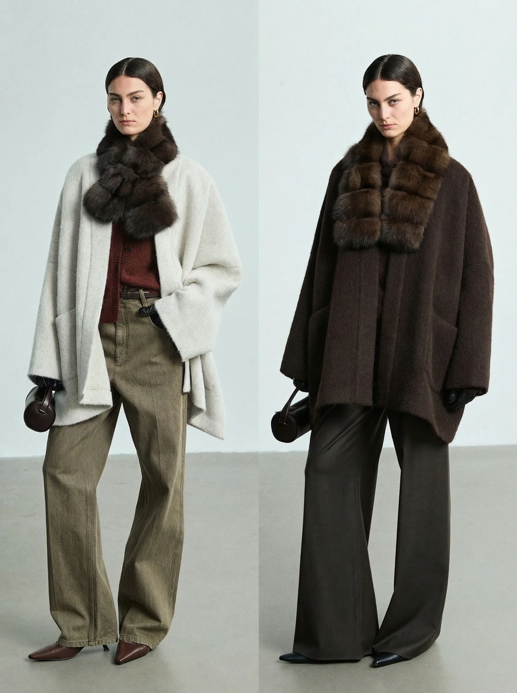 Alpaca Shawl Collar Coat - Image 6