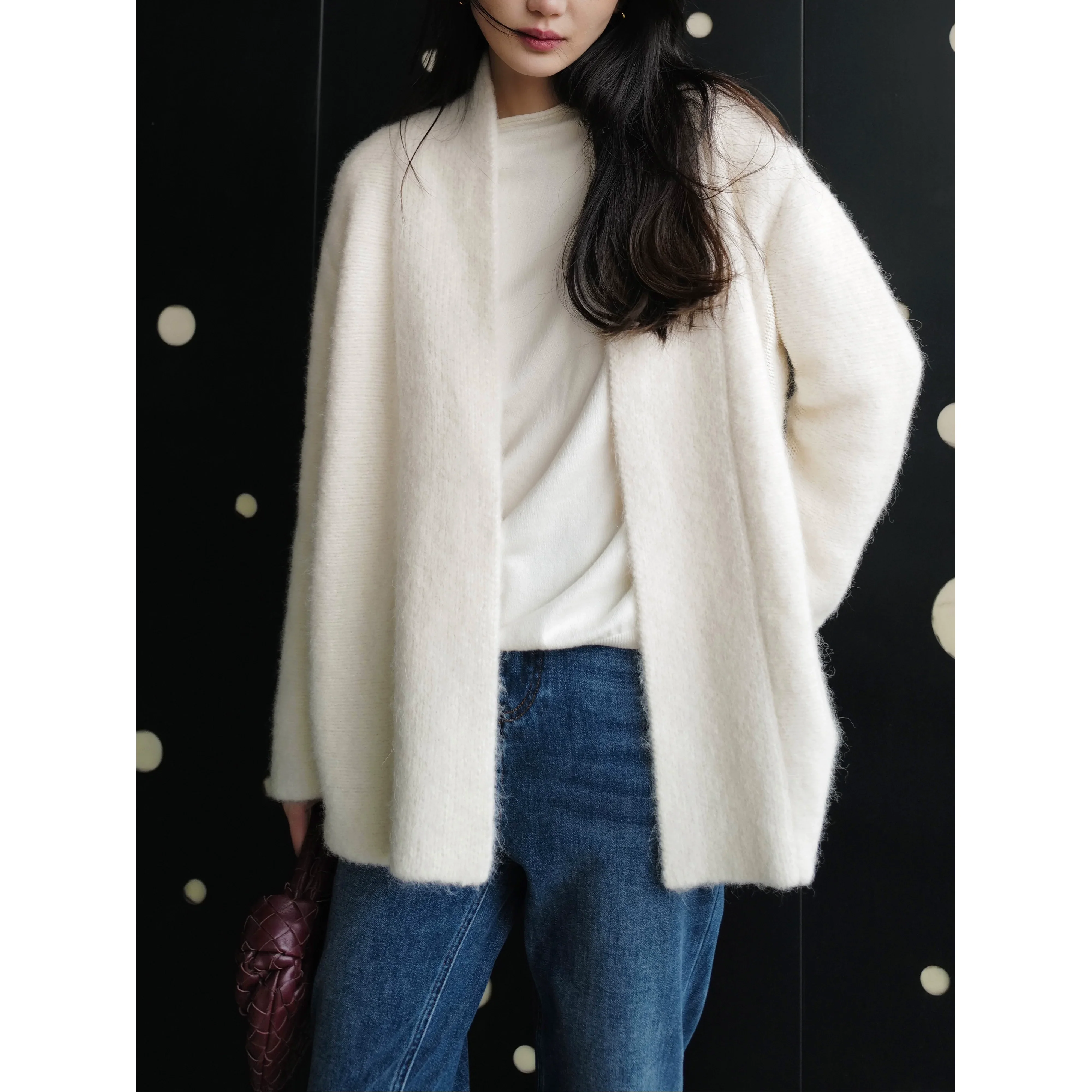 Alpaca Wool Cardigan