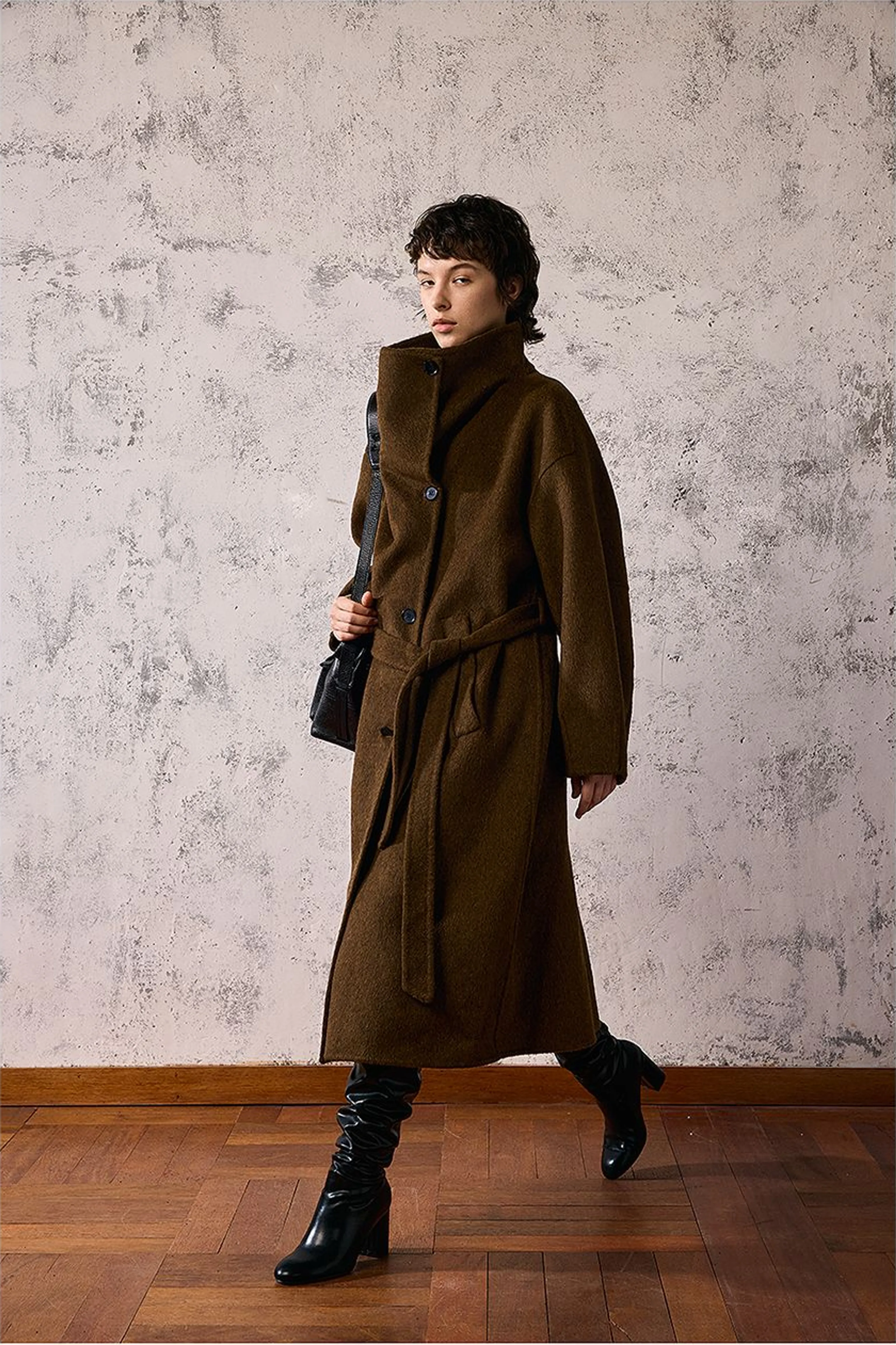 Andes Alpaca Wool Coat - Image 7