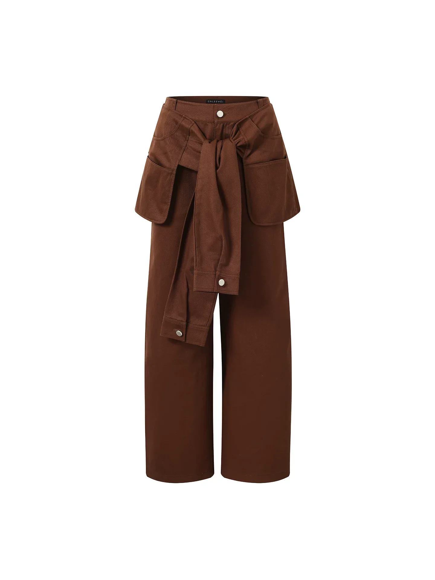 Apron Panel Trousers - Image 2
