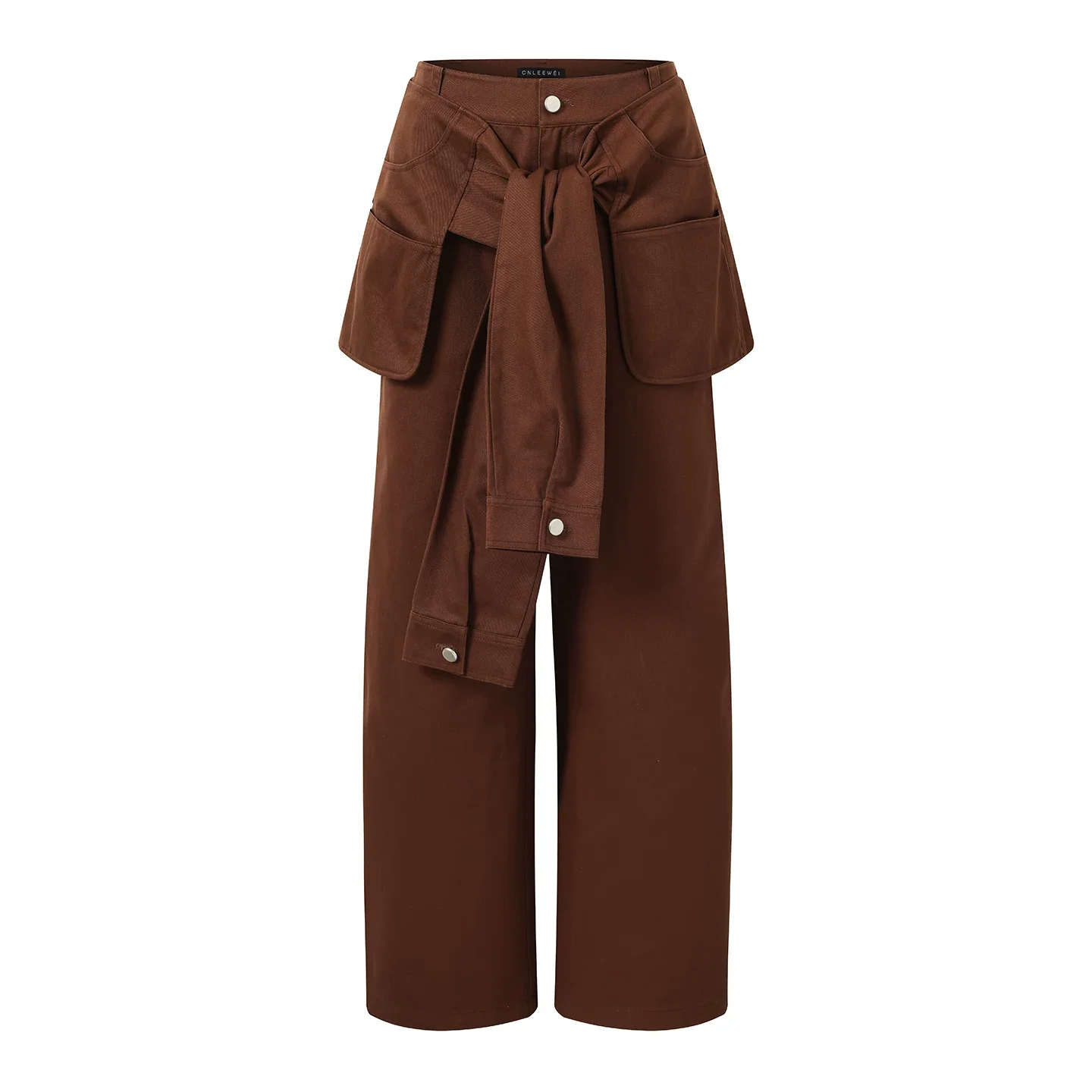 Apron Panel Trousers - Image 3