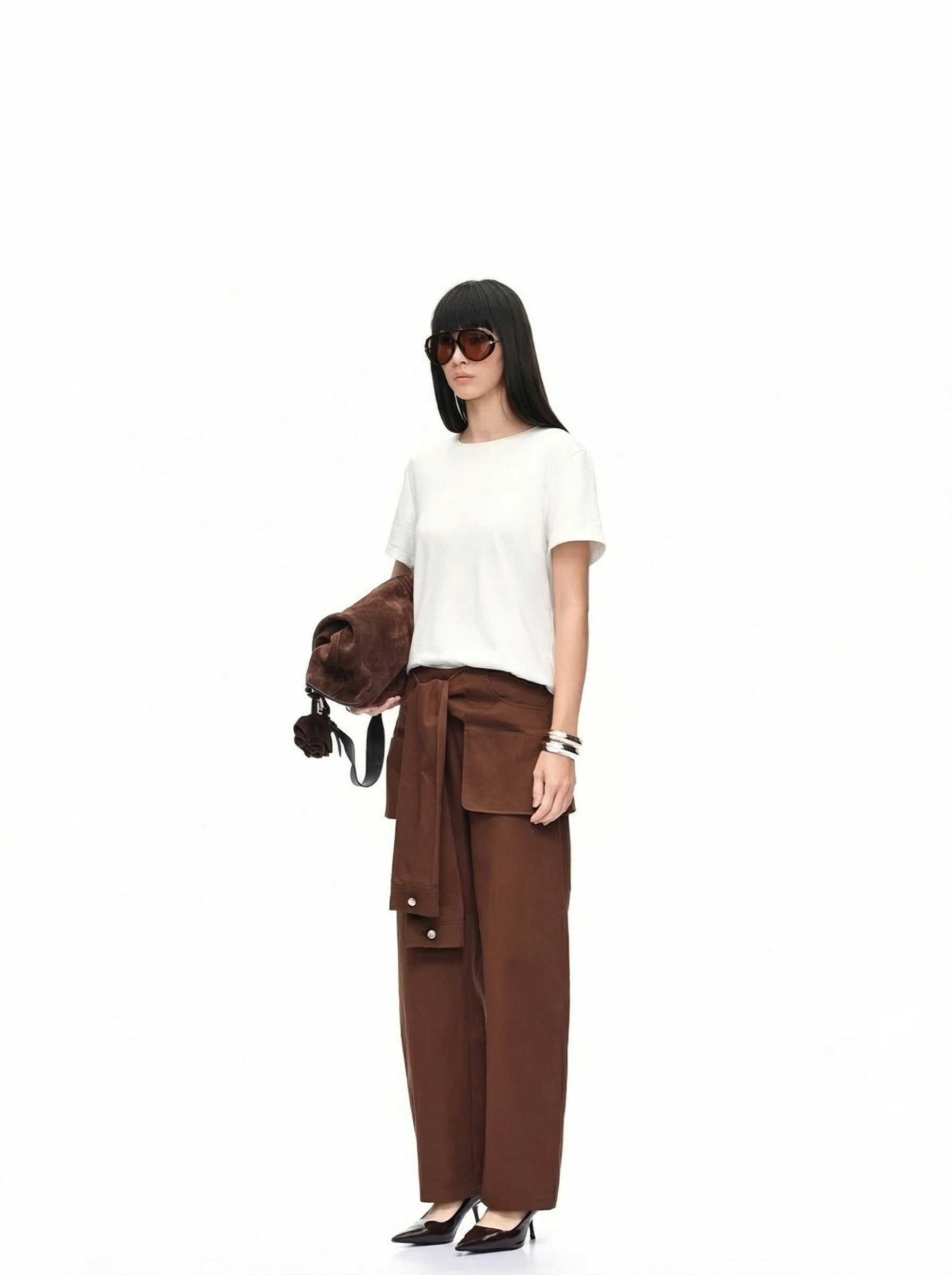 Apron Panel Trousers - Image 4