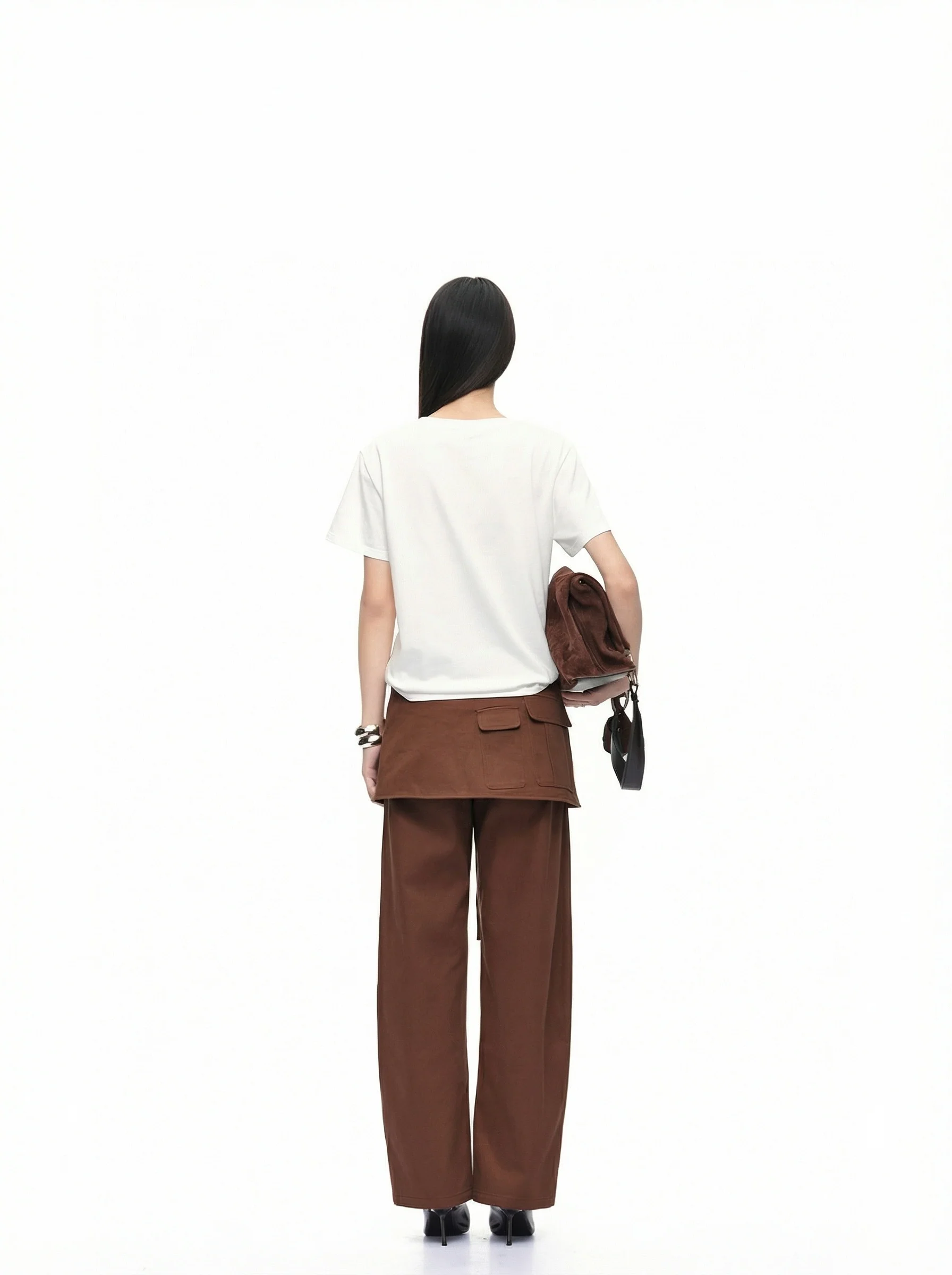 Apron Panel Trousers - Image 5