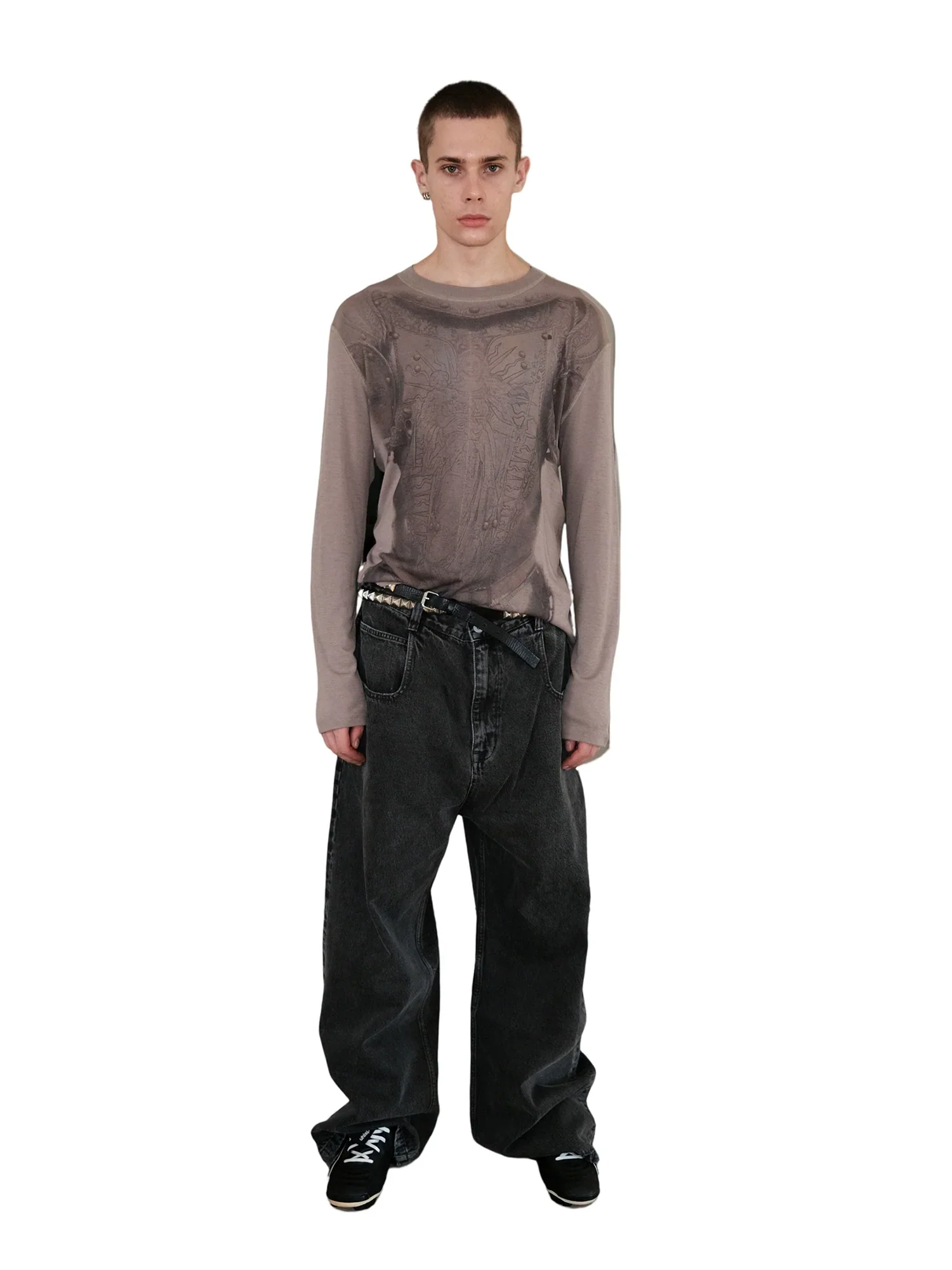 Armor Print Merino Wool Tee - Image 5