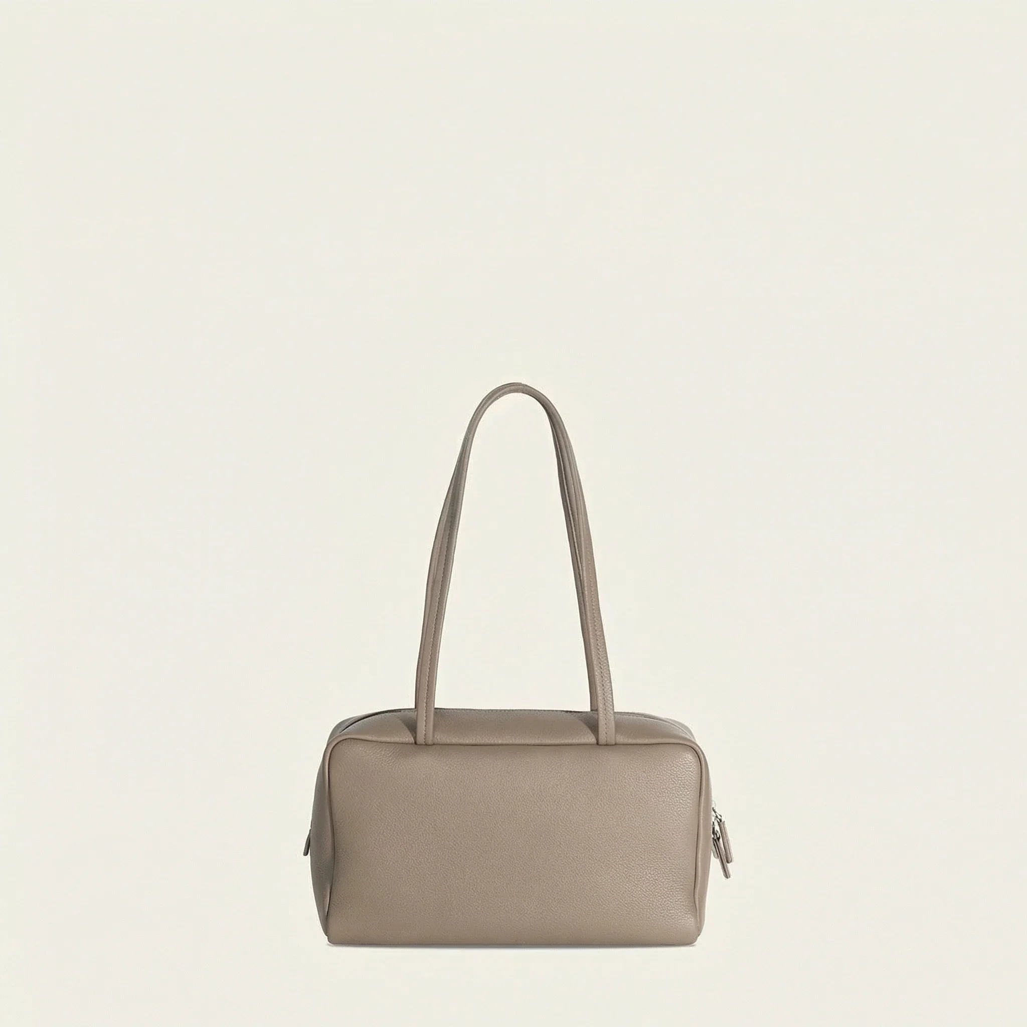 Astra Top-Grain Leather Bowling Tote - Image 3
