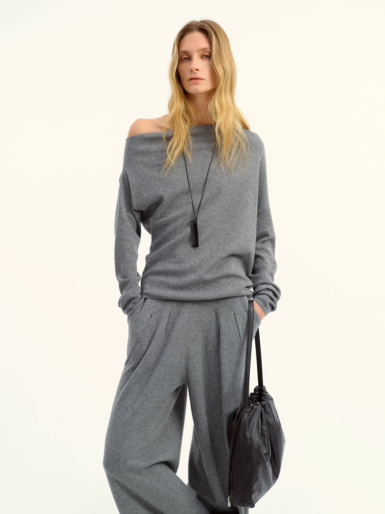 Asymmetric Knit Set - Image 2