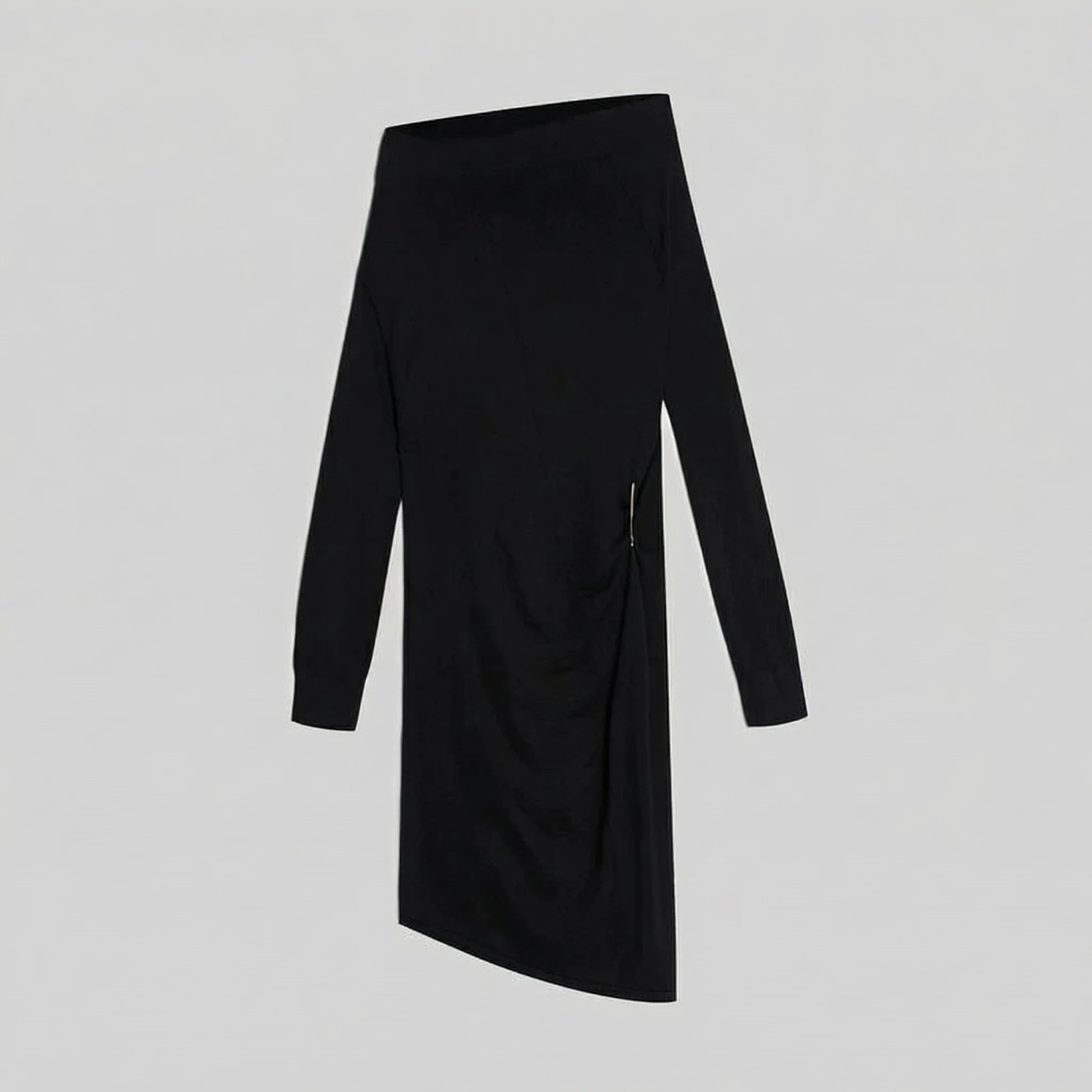 Asymmetric Off-Shoulder Dress - Image 6