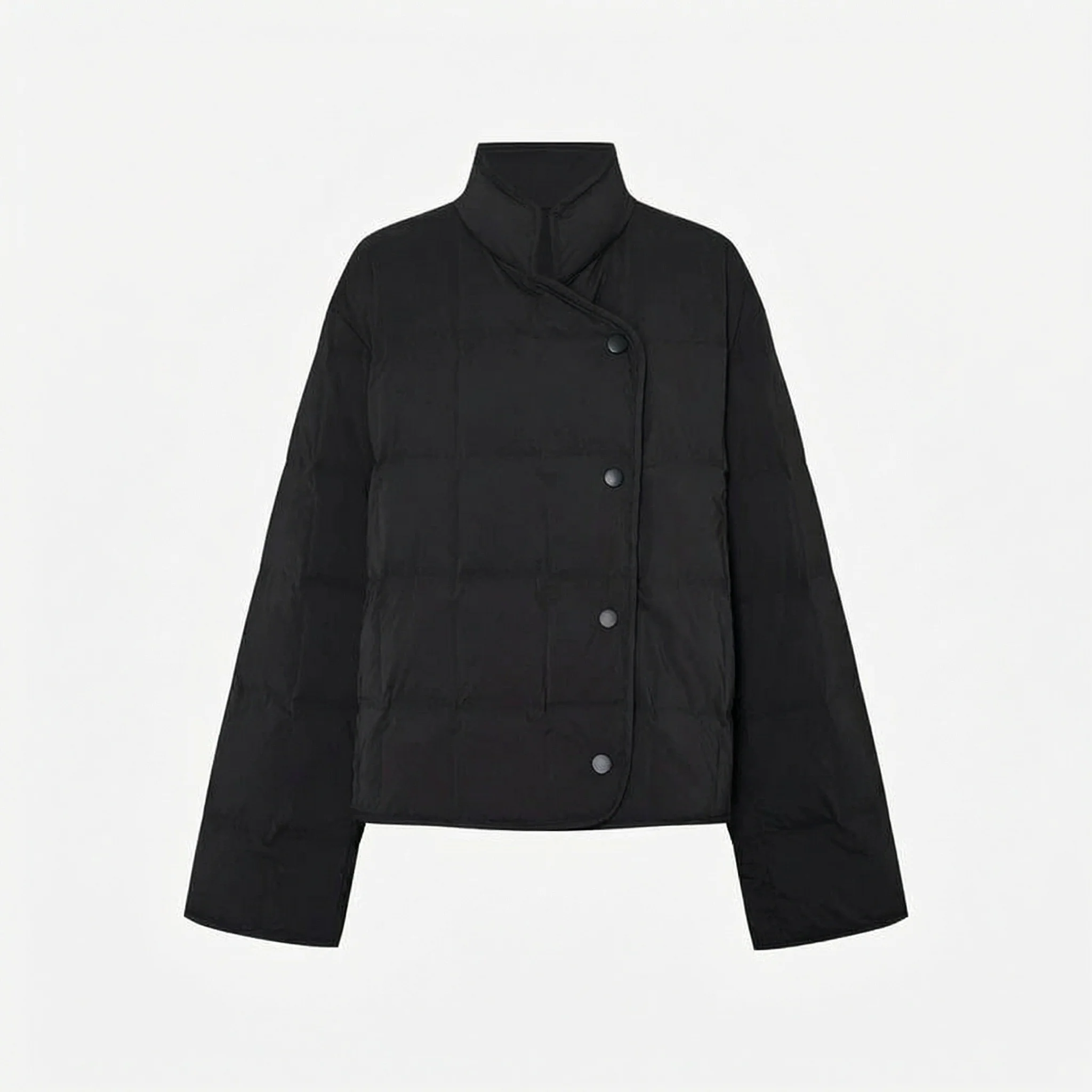 Asymmetric Puffer Jacket - Image 7