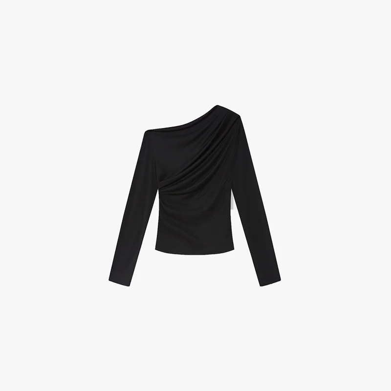 Asymmetrical Draped Ensemble - Image 7