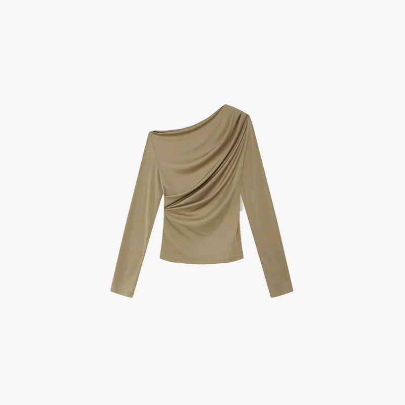 Asymmetrical Draped Ensemble - Image 8
