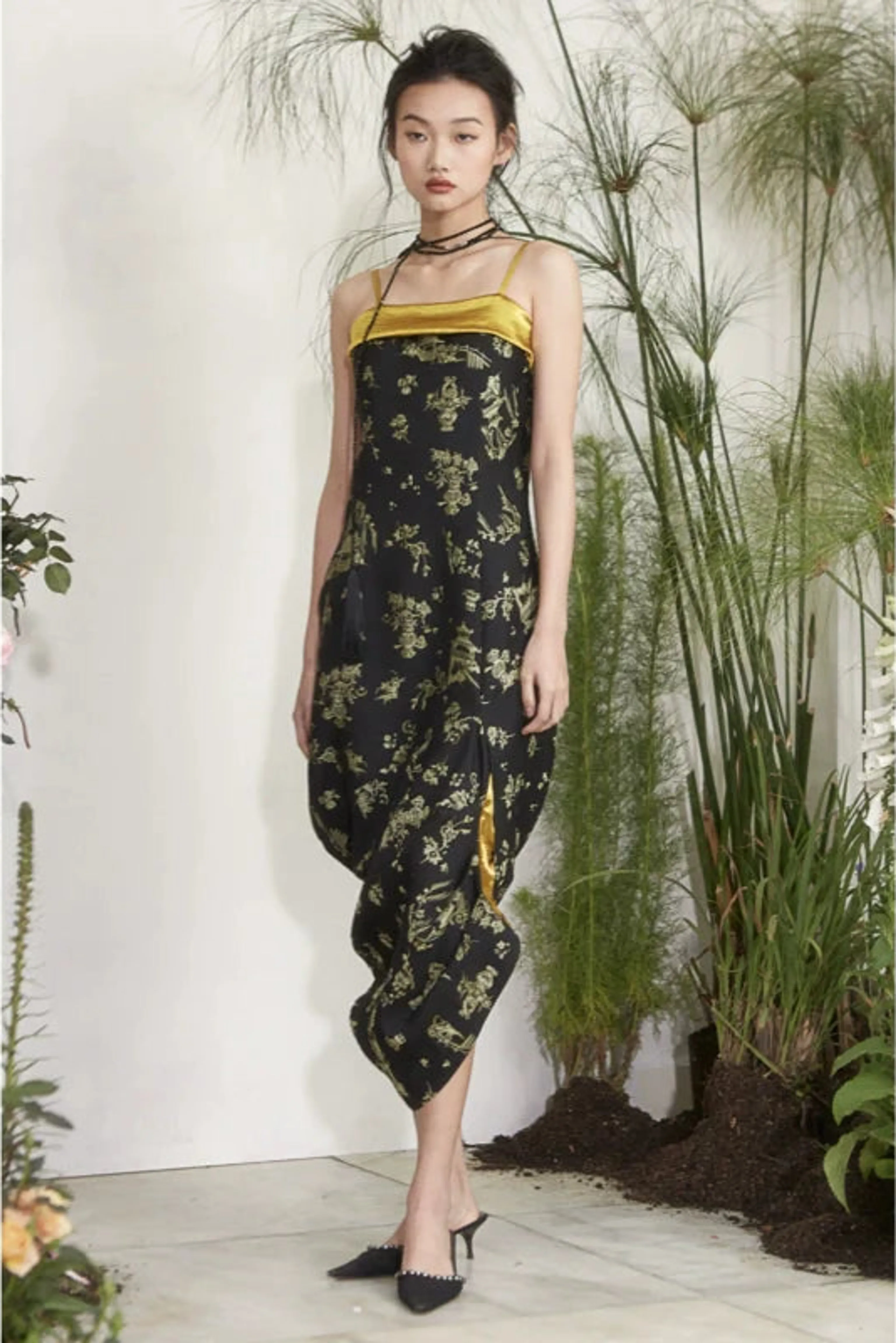 Asymmetrical Strap Dress - Image 5