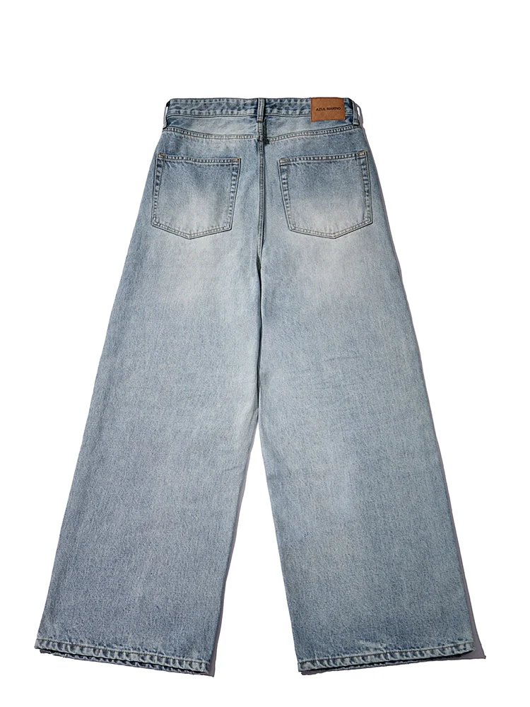 Atalantis Ice Blue Baggy Jeans - Image 2