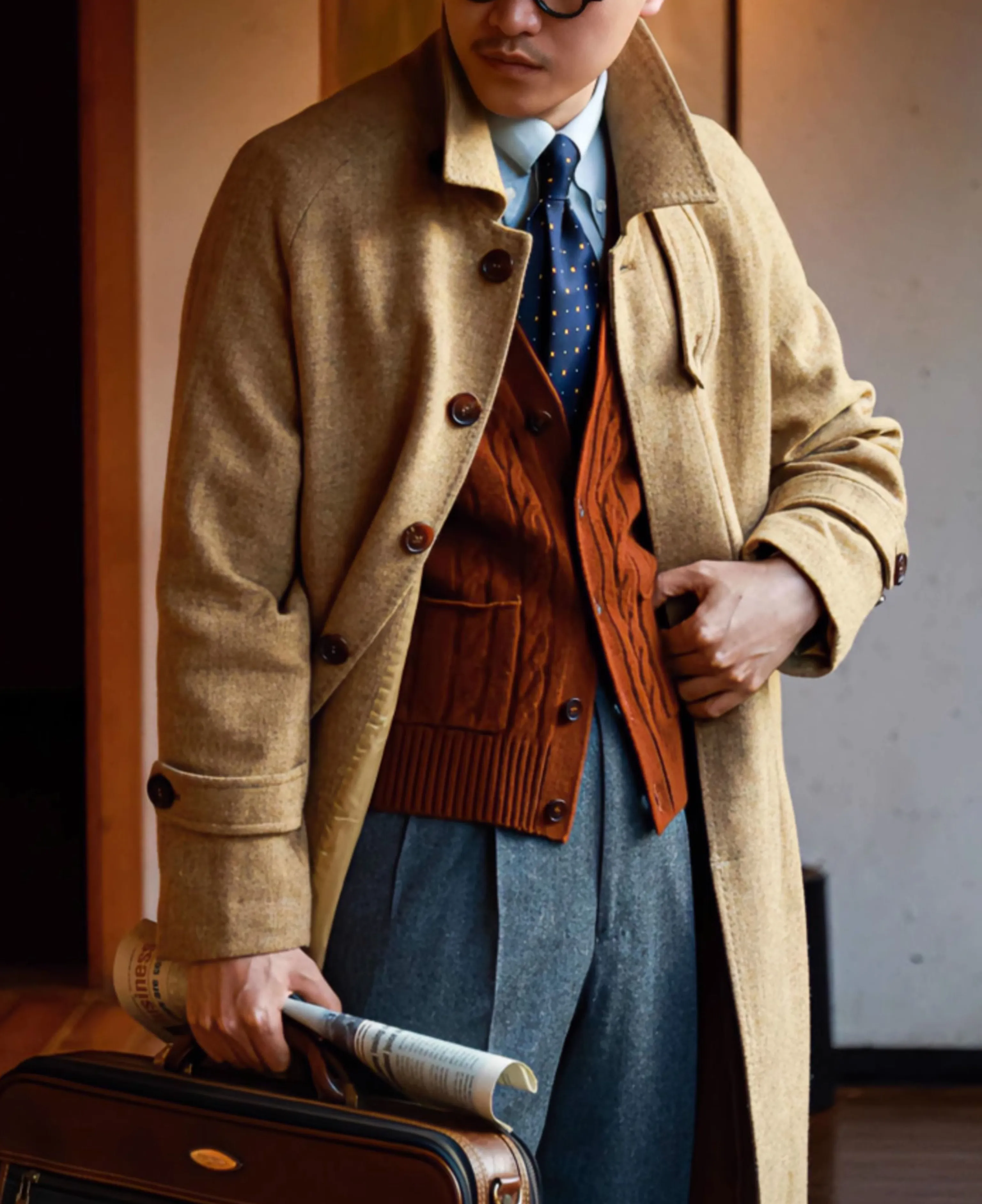 Australian Wool Cable-Knit Vest - Image 4